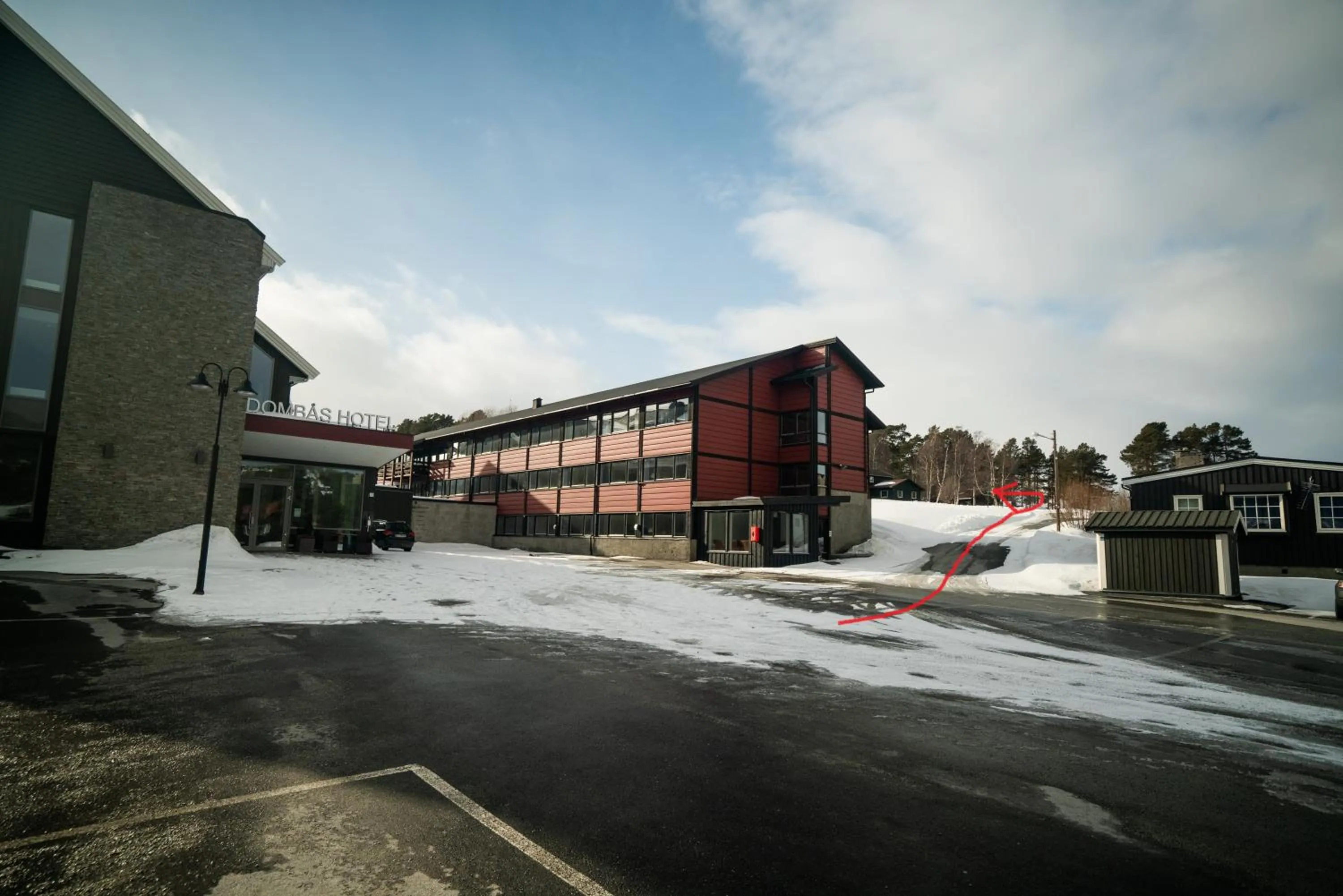 Neighbourhood in Dombåstun Motel