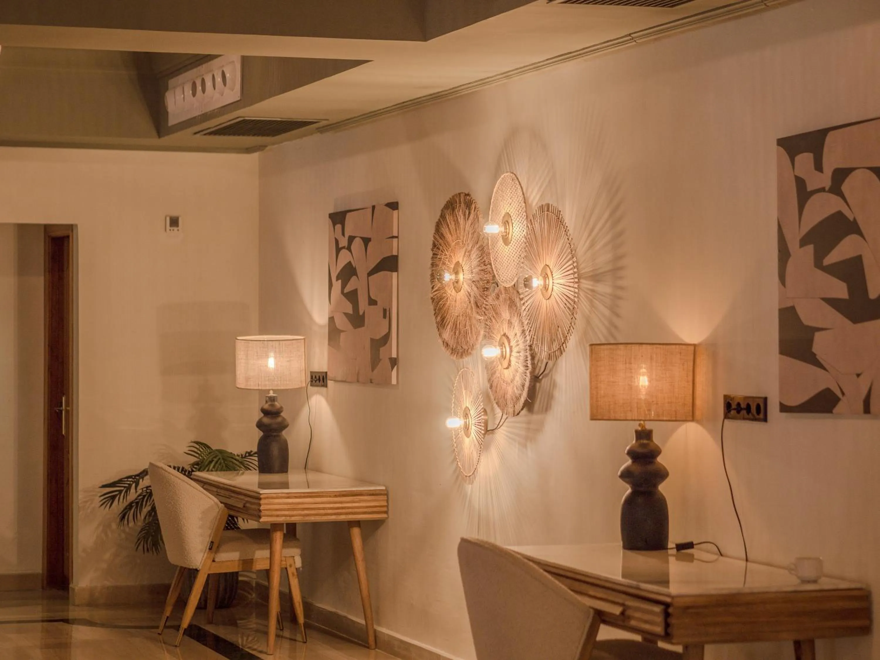 Seating area in Ipanema Park