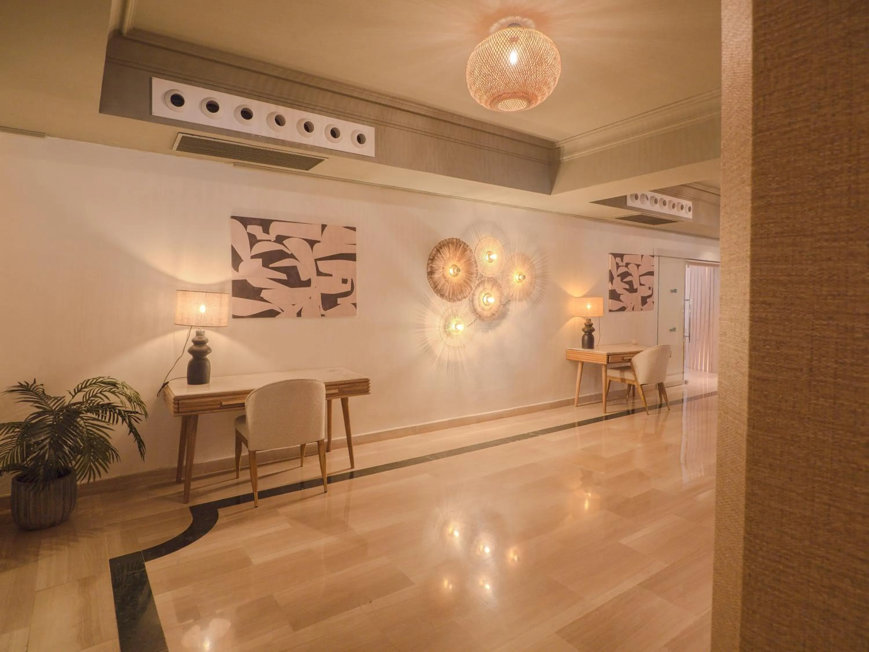 Seating area in Ipanema Park