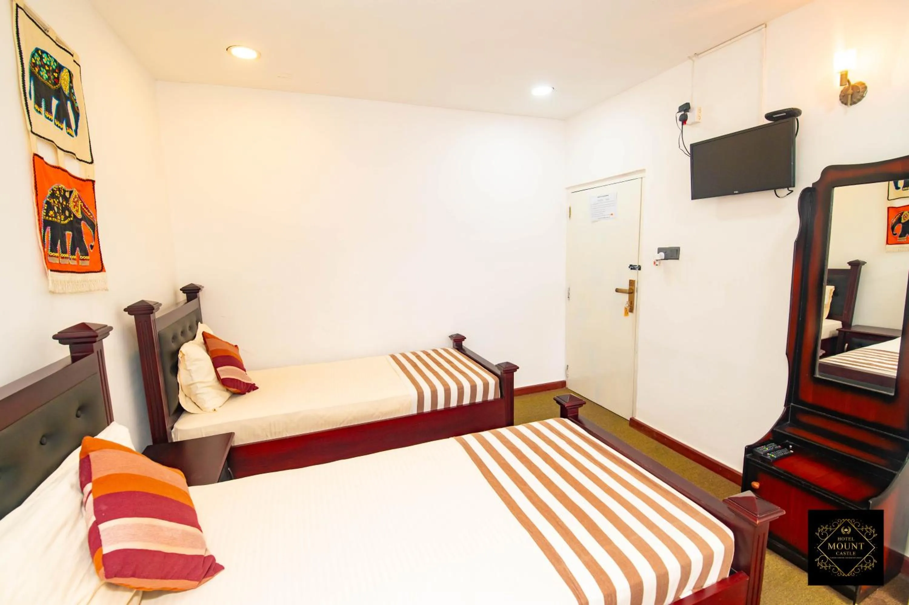 Bed in Hotel Mount Castle