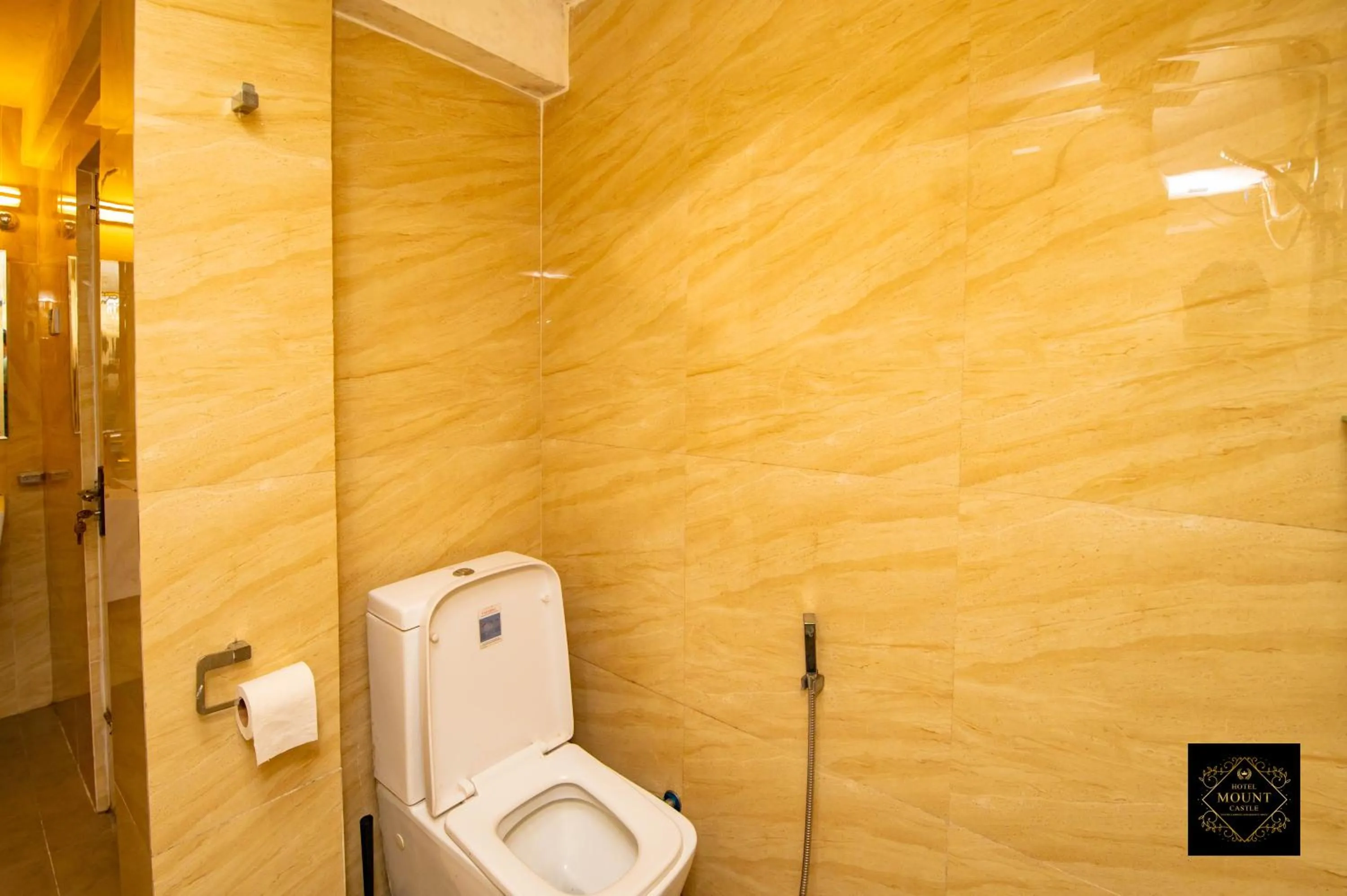 Shower in Hotel Mount Castle