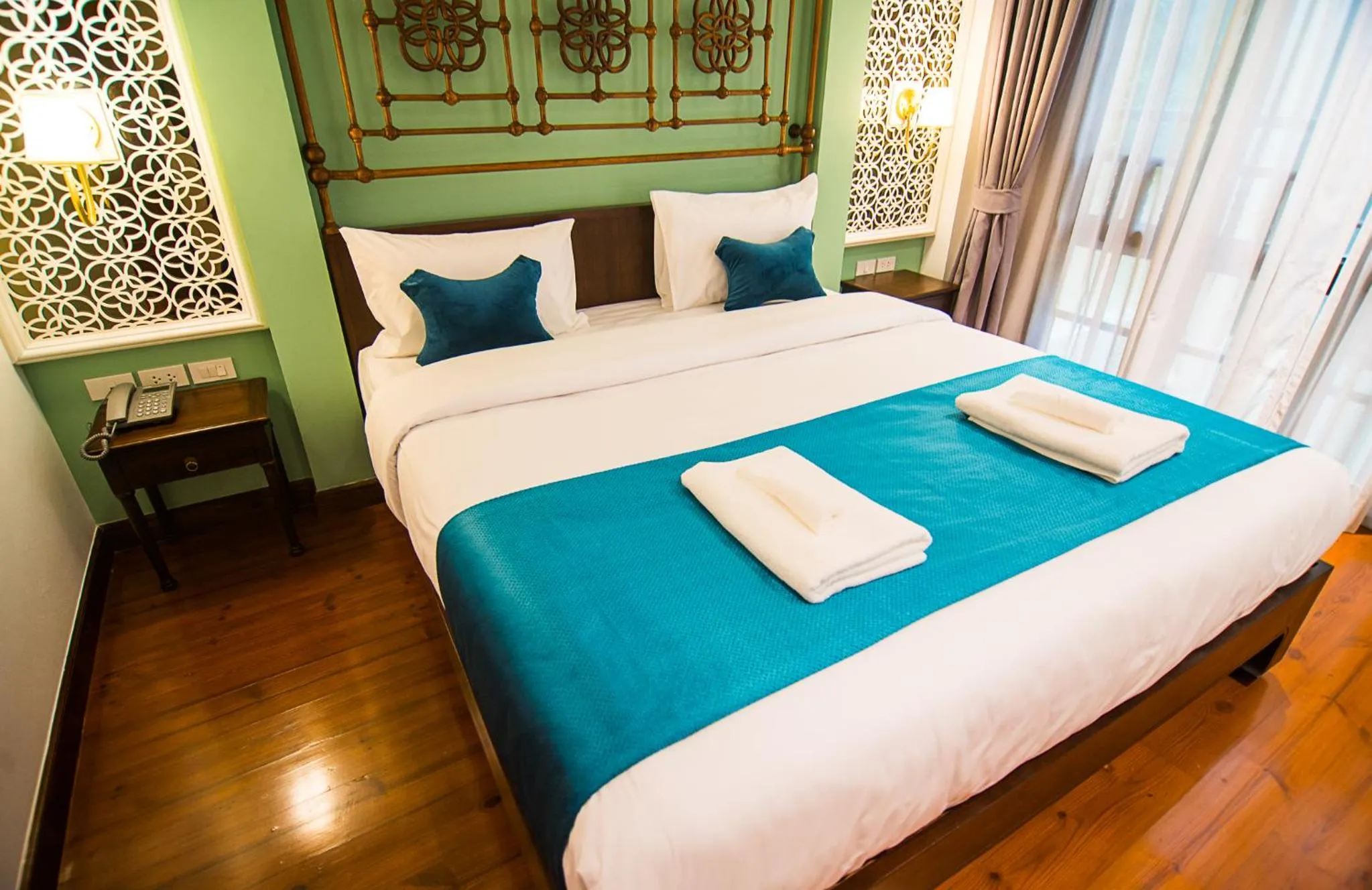 Bed in WOO Gallery & Boutique hotel