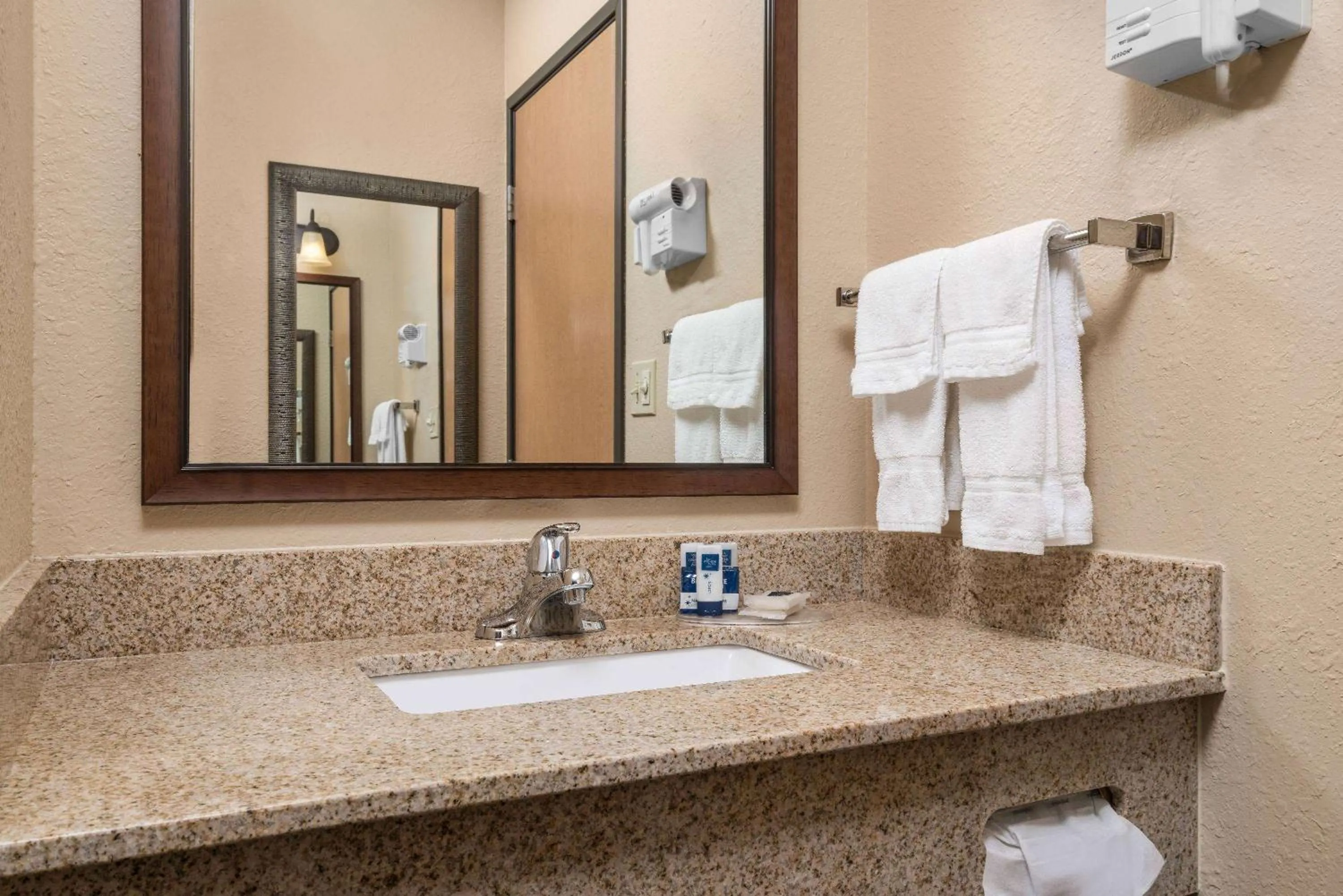Bathroom in AmericInn by Wyndham Detroit Lakes