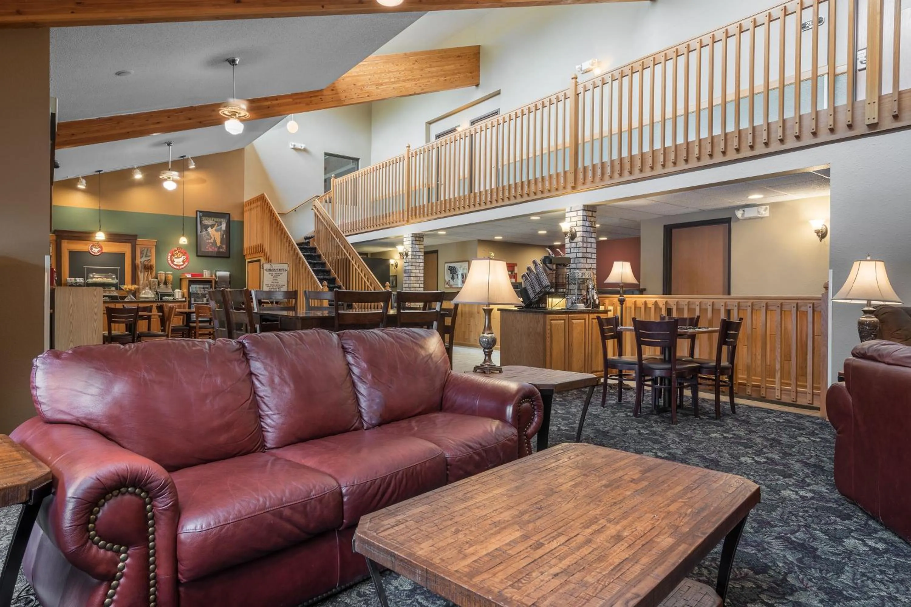 Lobby or reception in AmericInn by Wyndham Detroit Lakes