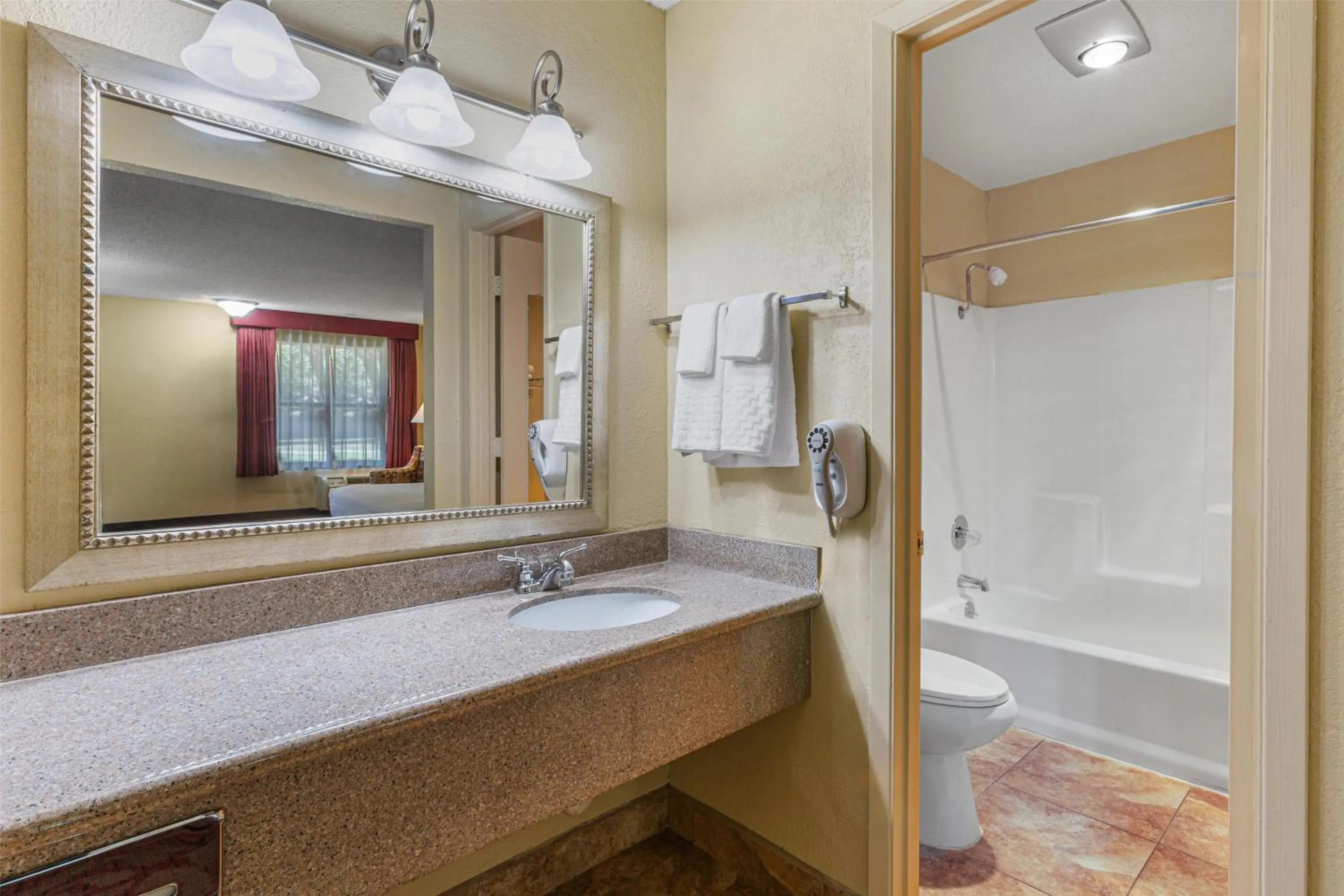 Bathroom in Best Western Pine Springs Inn