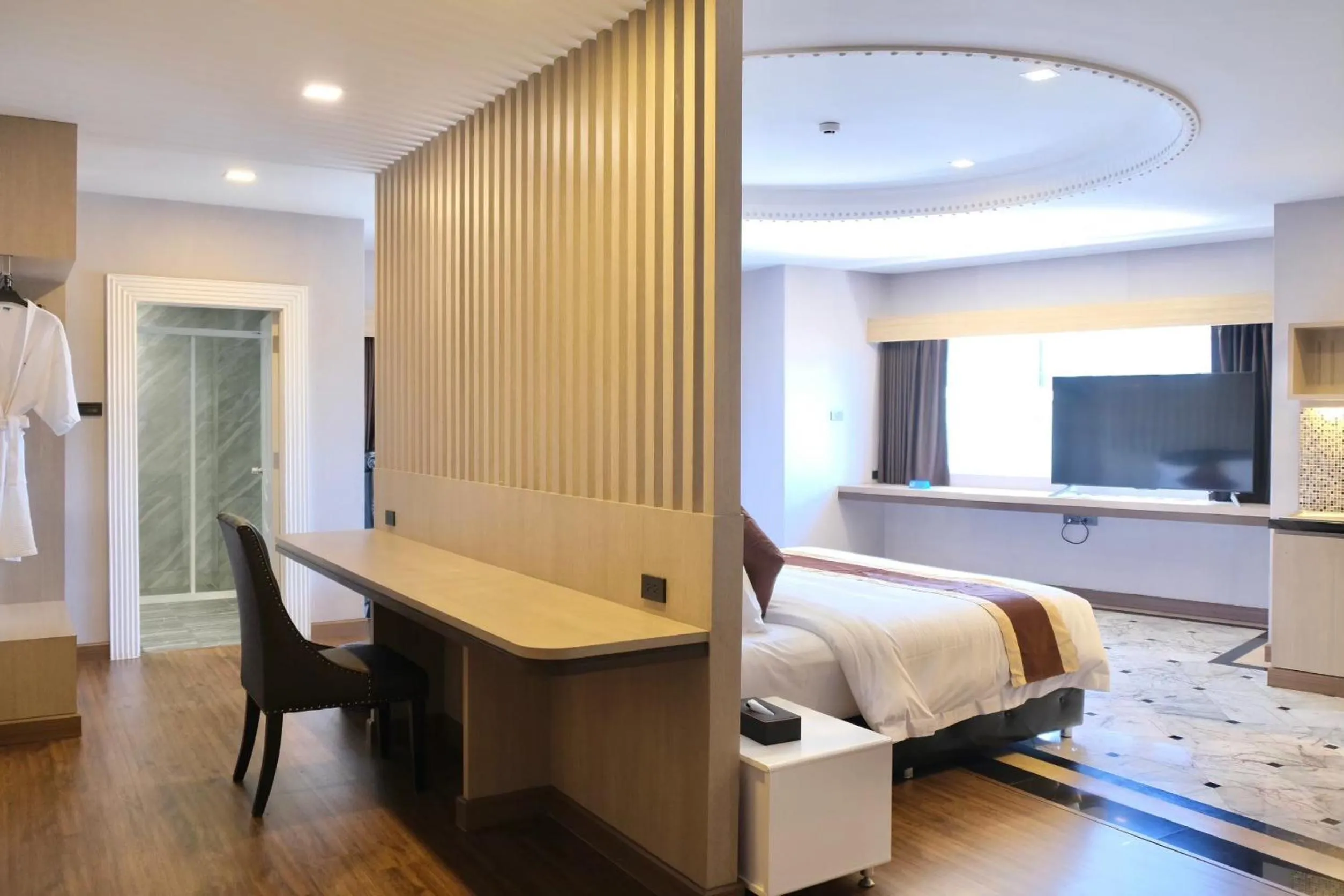 Bedroom in KTK Pattaya Hotel & Residence