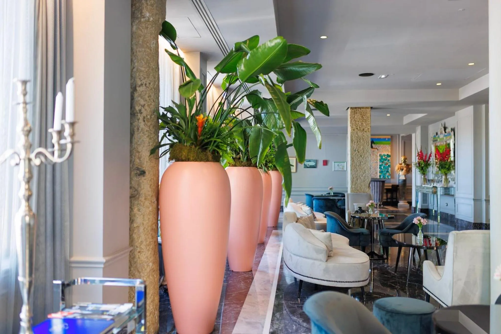 Lobby or reception in Boscolo Lyon Hotel & Spa