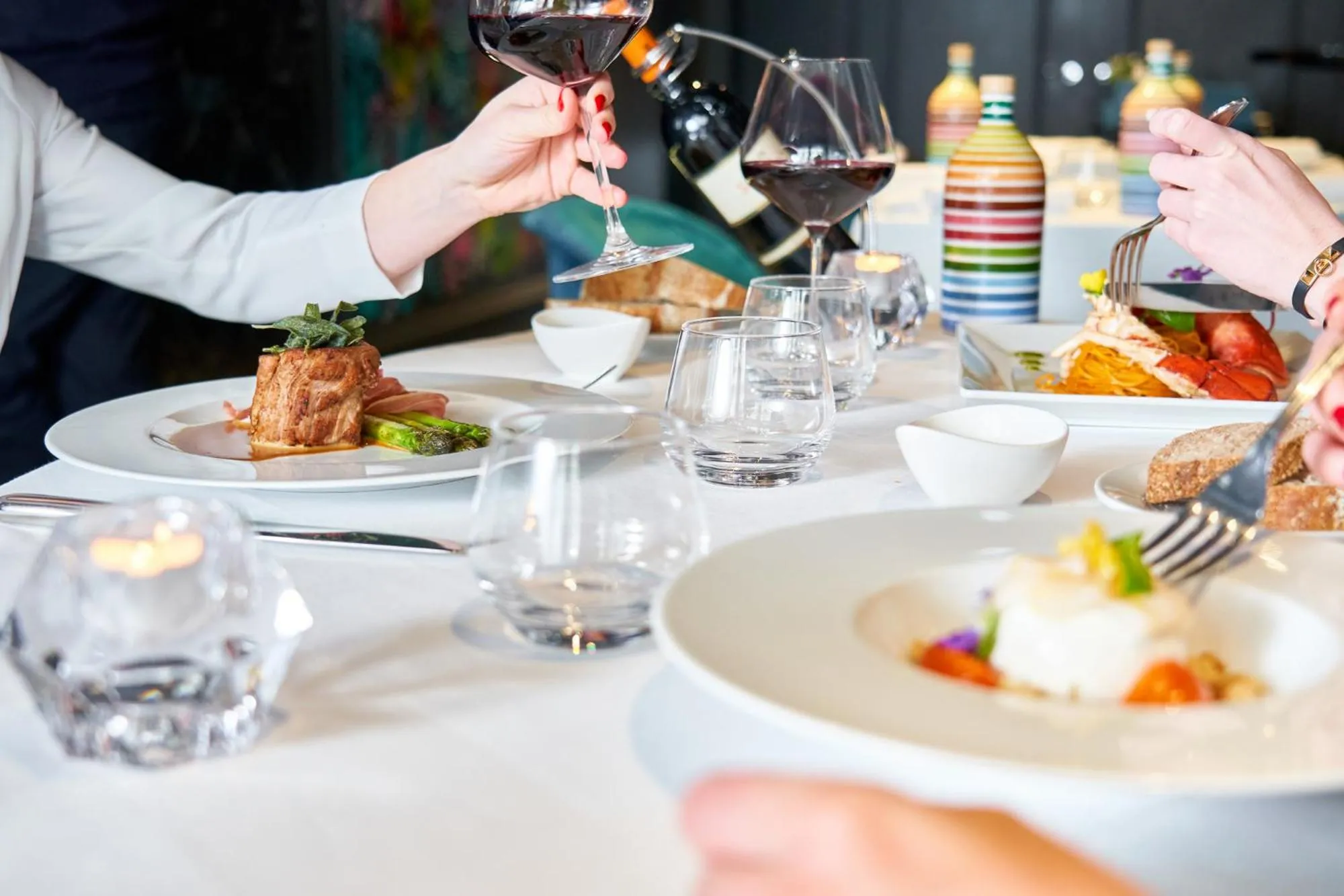 Restaurant/places to eat in Boscolo Lyon Hotel & Spa