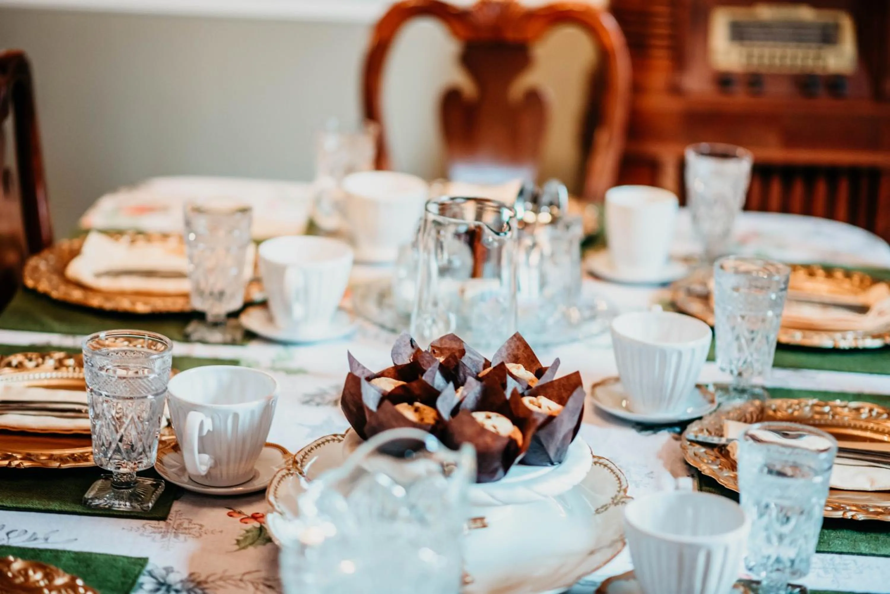 Food in The Claiborne Bed and Breakfast
