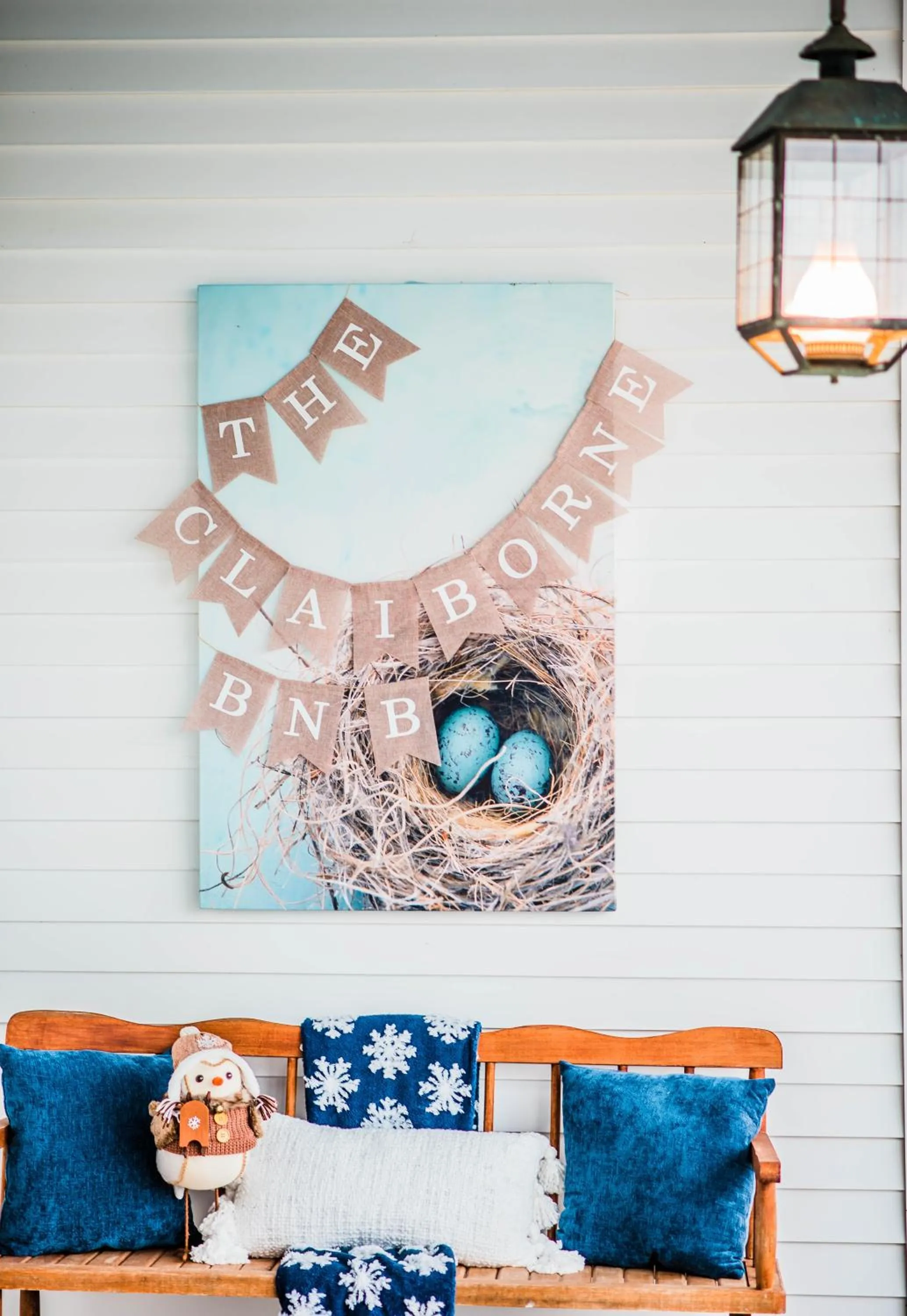 Patio in The Claiborne Bed and Breakfast