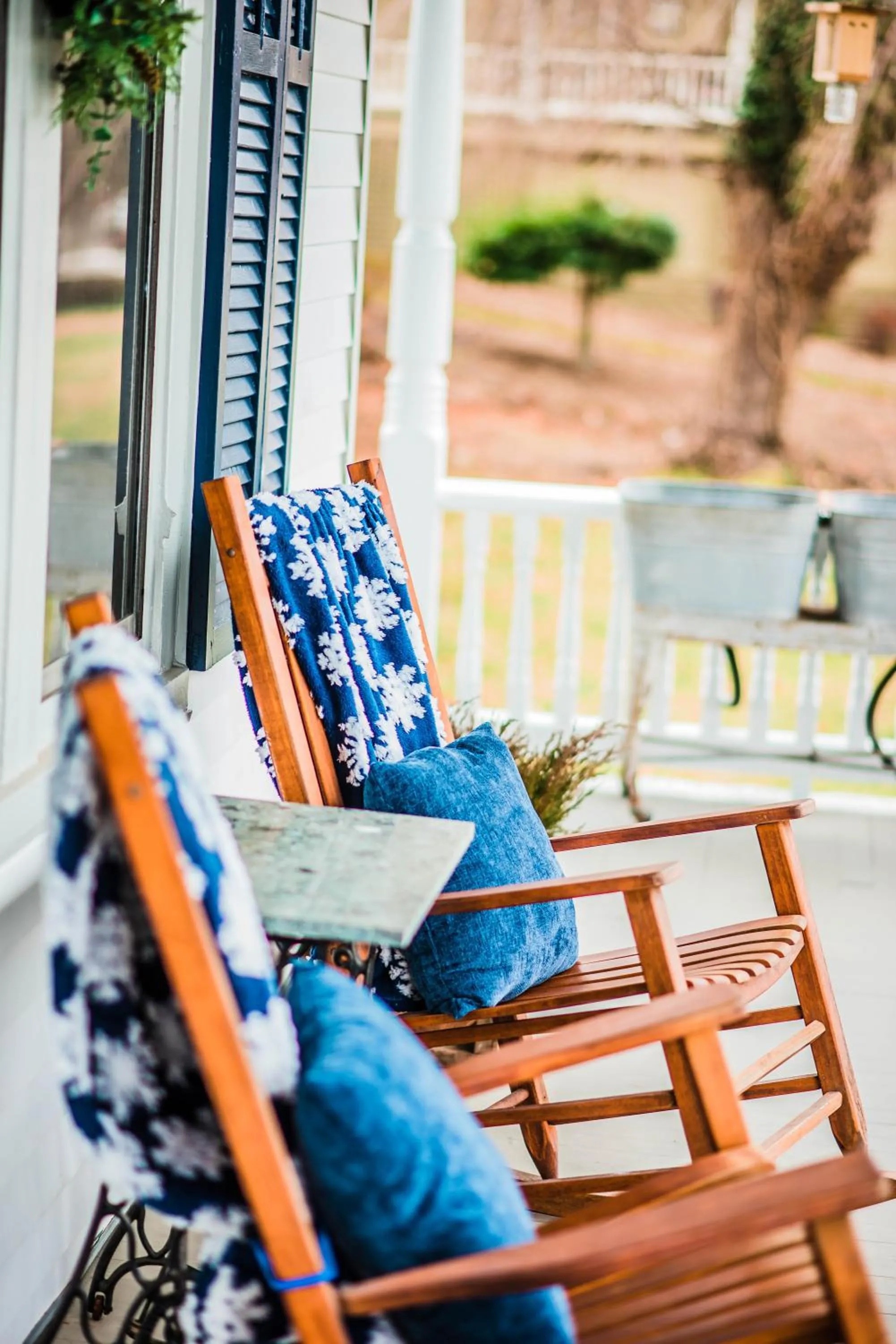 Patio in The Claiborne Bed and Breakfast