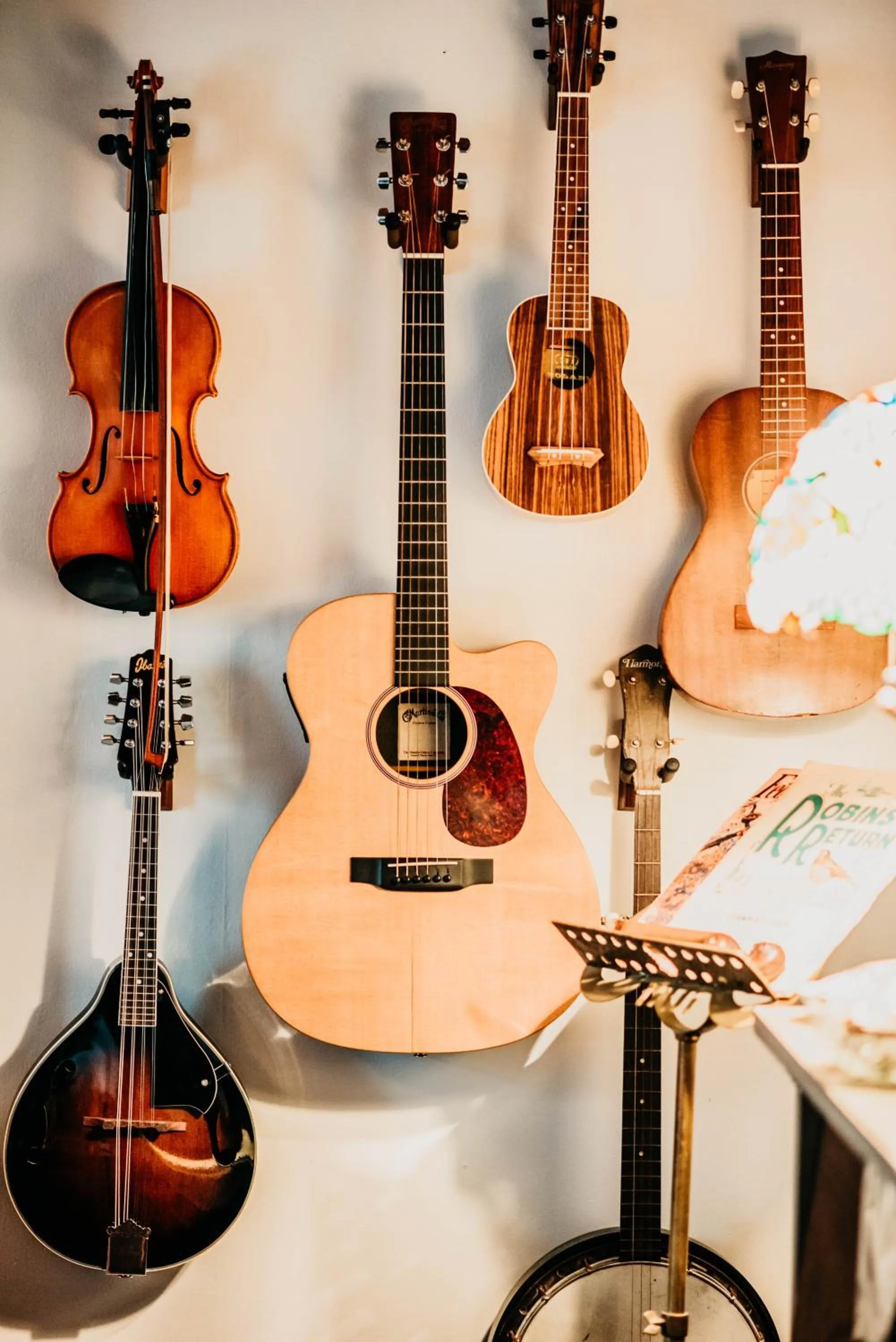 Living room in The Claiborne Bed and Breakfast