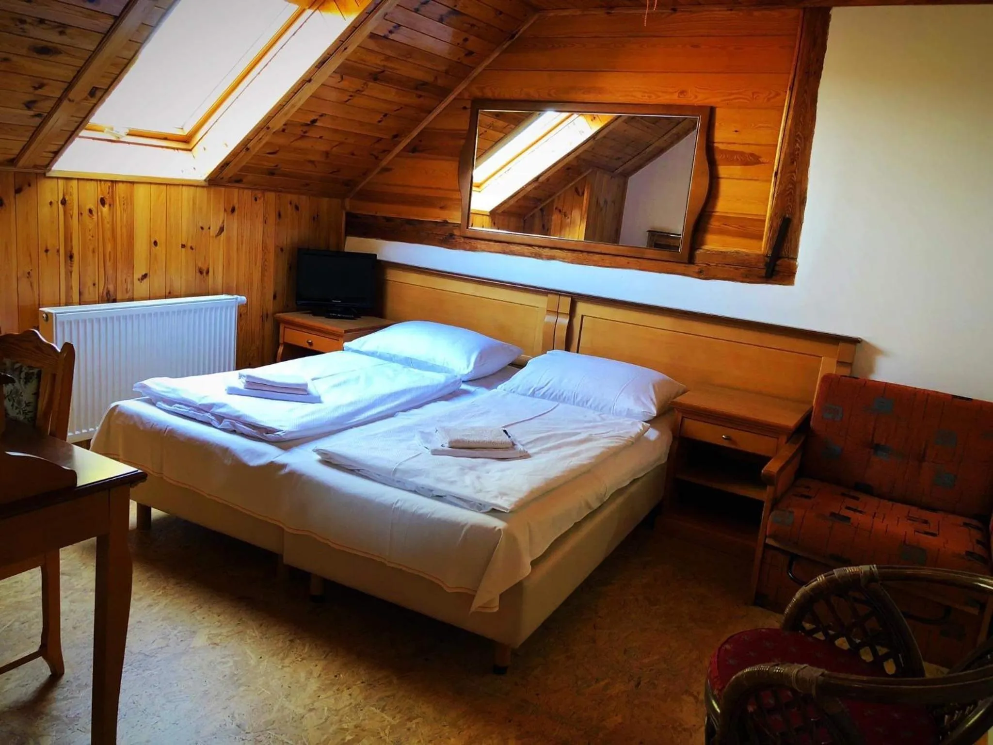 Bed in Hostinec Selský dvůr