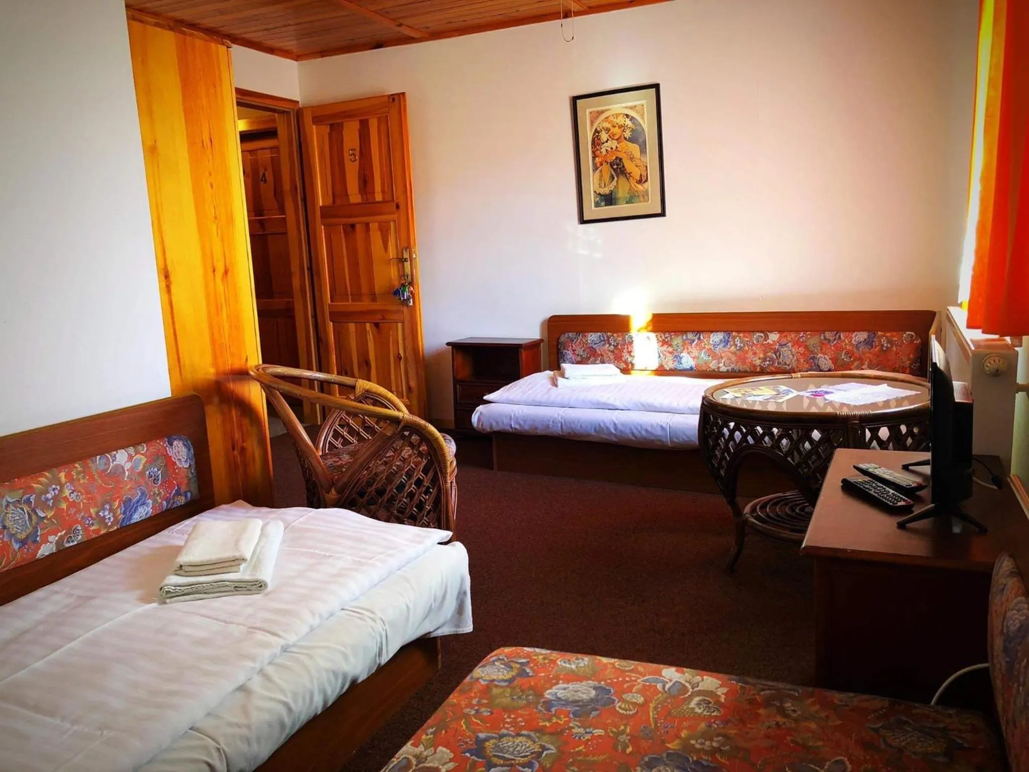 Bed in Hostinec Selský dvůr