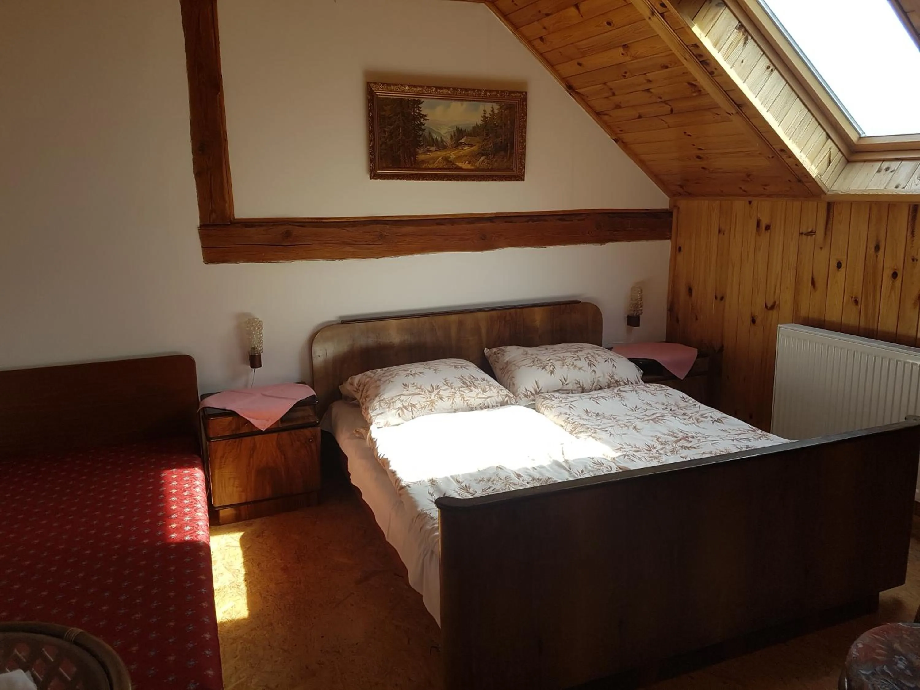 Photo of the whole room, Bed in Hostinec Selský dvůr