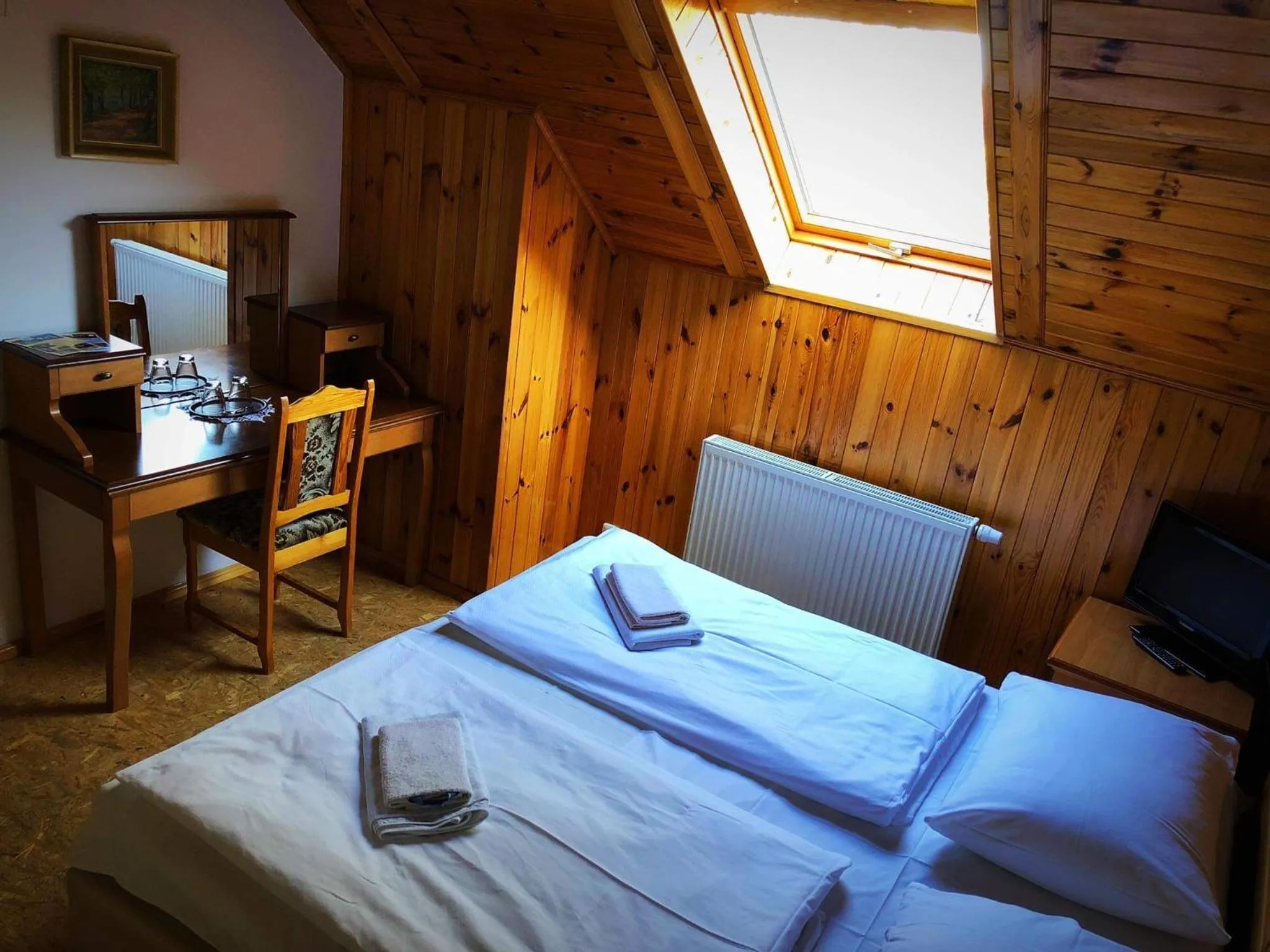 Photo of the whole room, Bed in Hostinec Selský dvůr