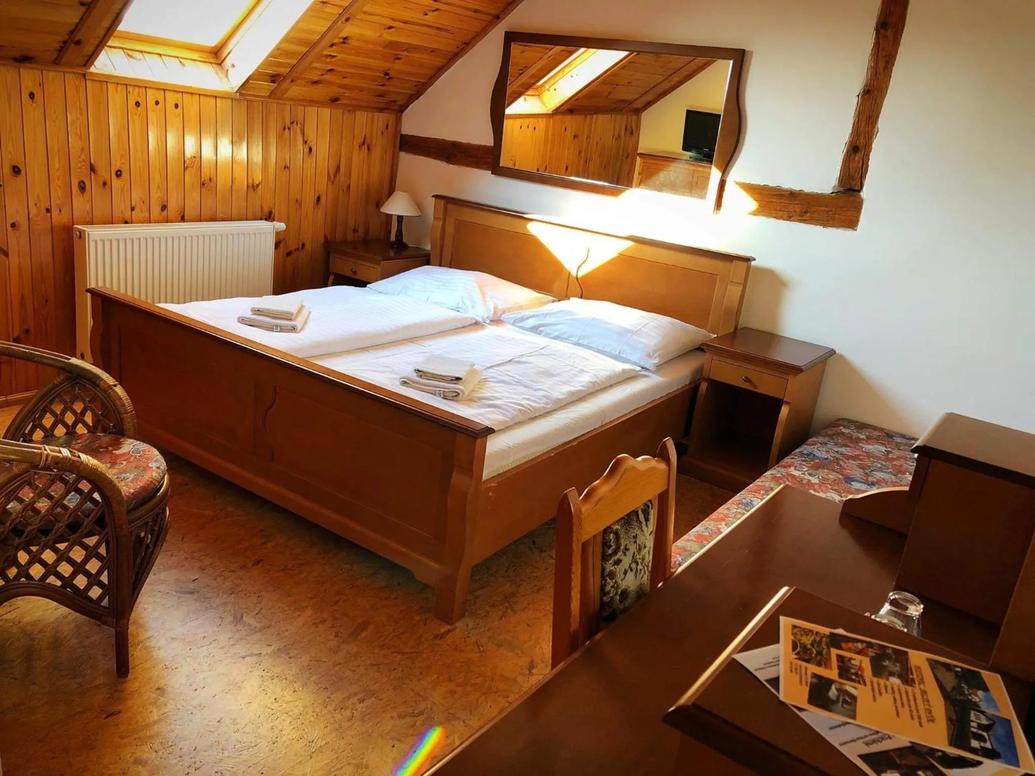 Bed in Hostinec Selský dvůr