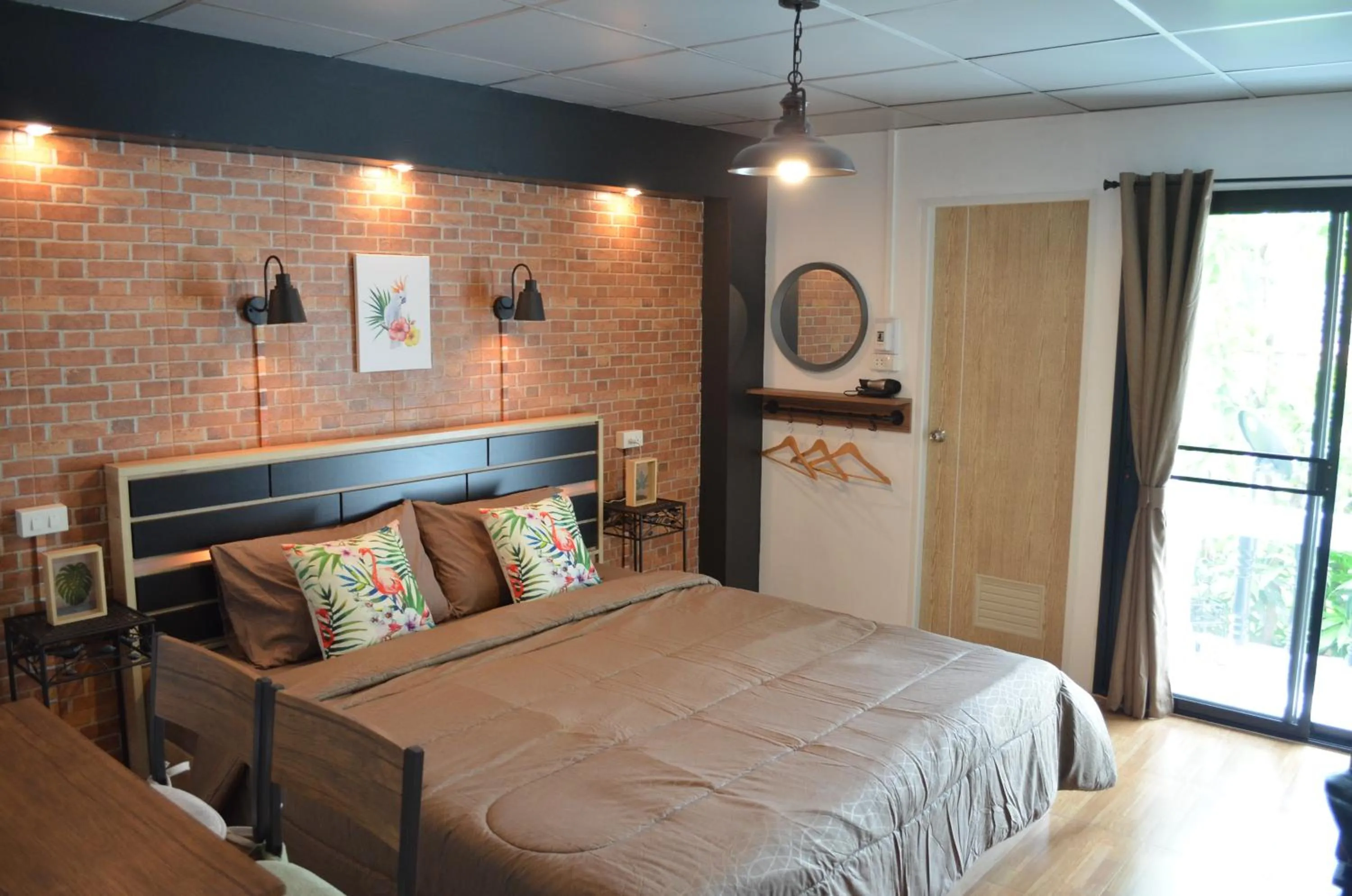 Bed in Dawnthaya Ayutthaya Art House บ้านดอนธยๅ อยุธยา