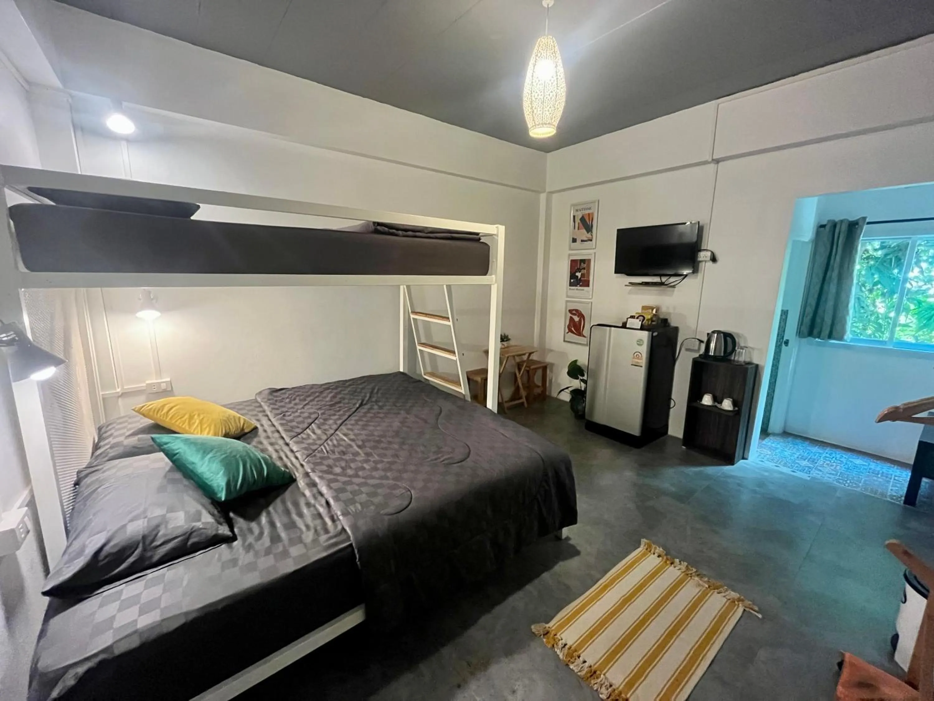 Bed in Dawnthaya Ayutthaya Art House บ้านดอนธยๅ อยุธยา