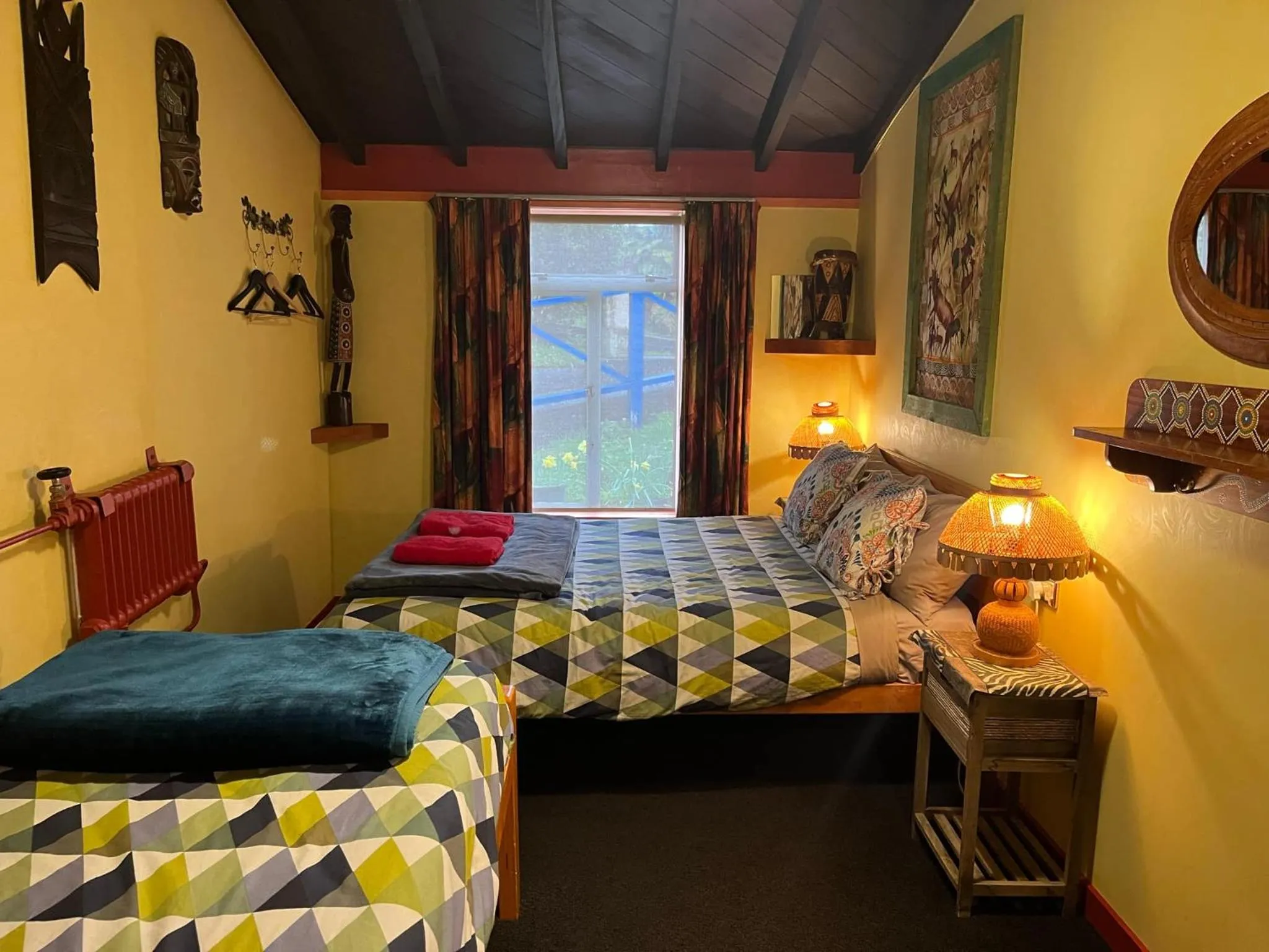 Bed in Global Village Travellers Lodge