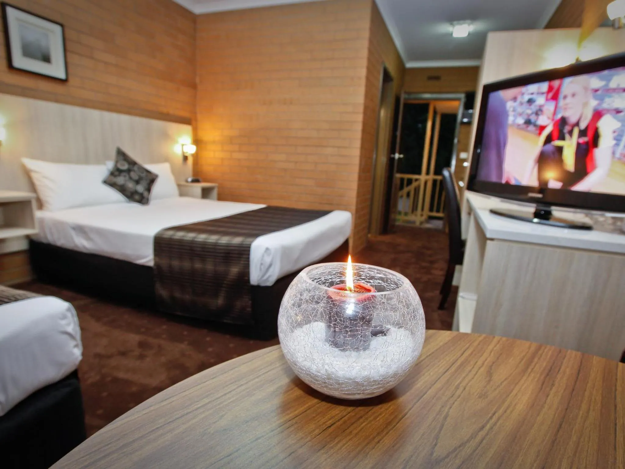 Bedroom, Bed in Mildura River City Motel