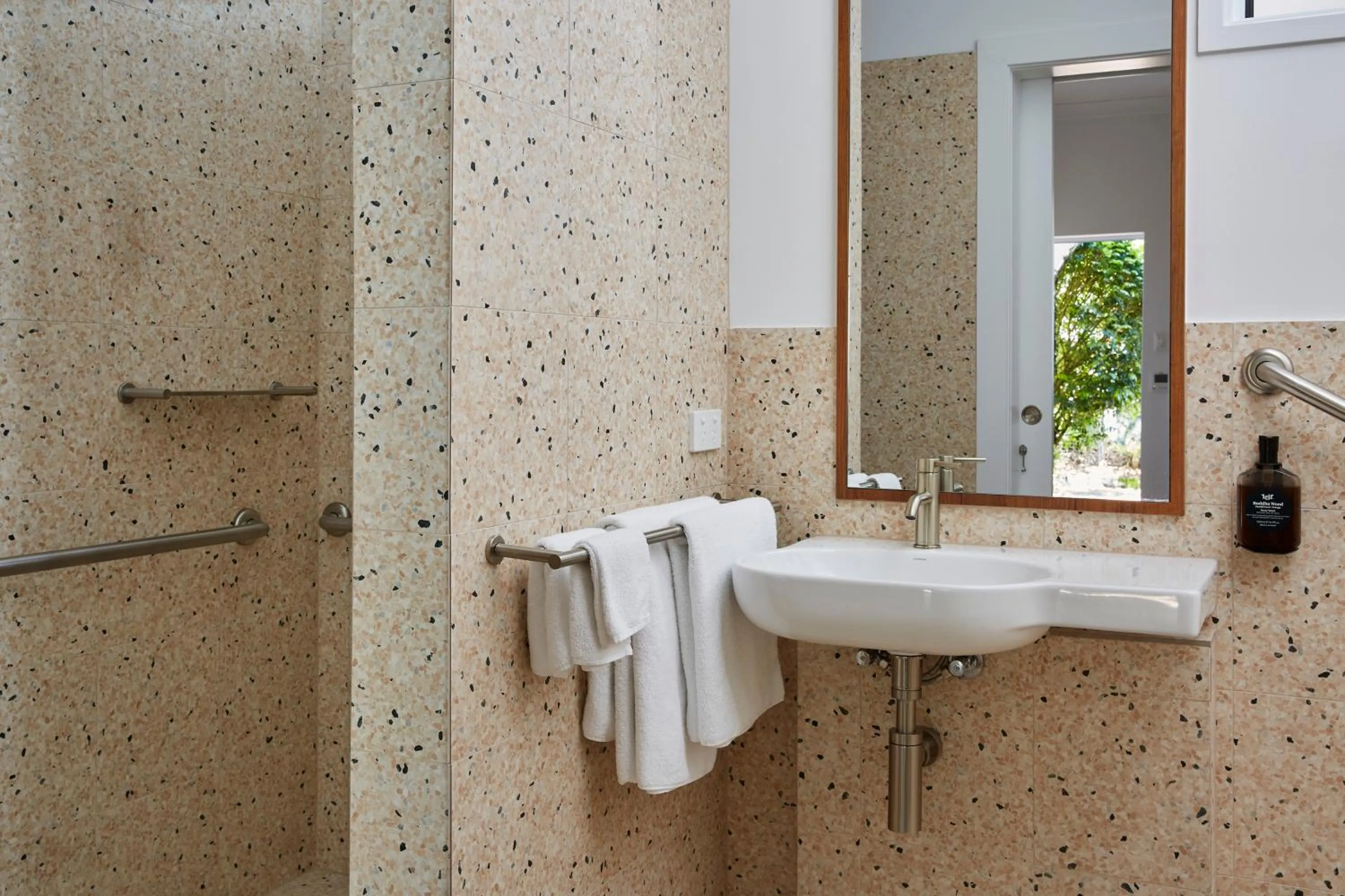 Bathroom in The Sails Motel Brunswick Heads