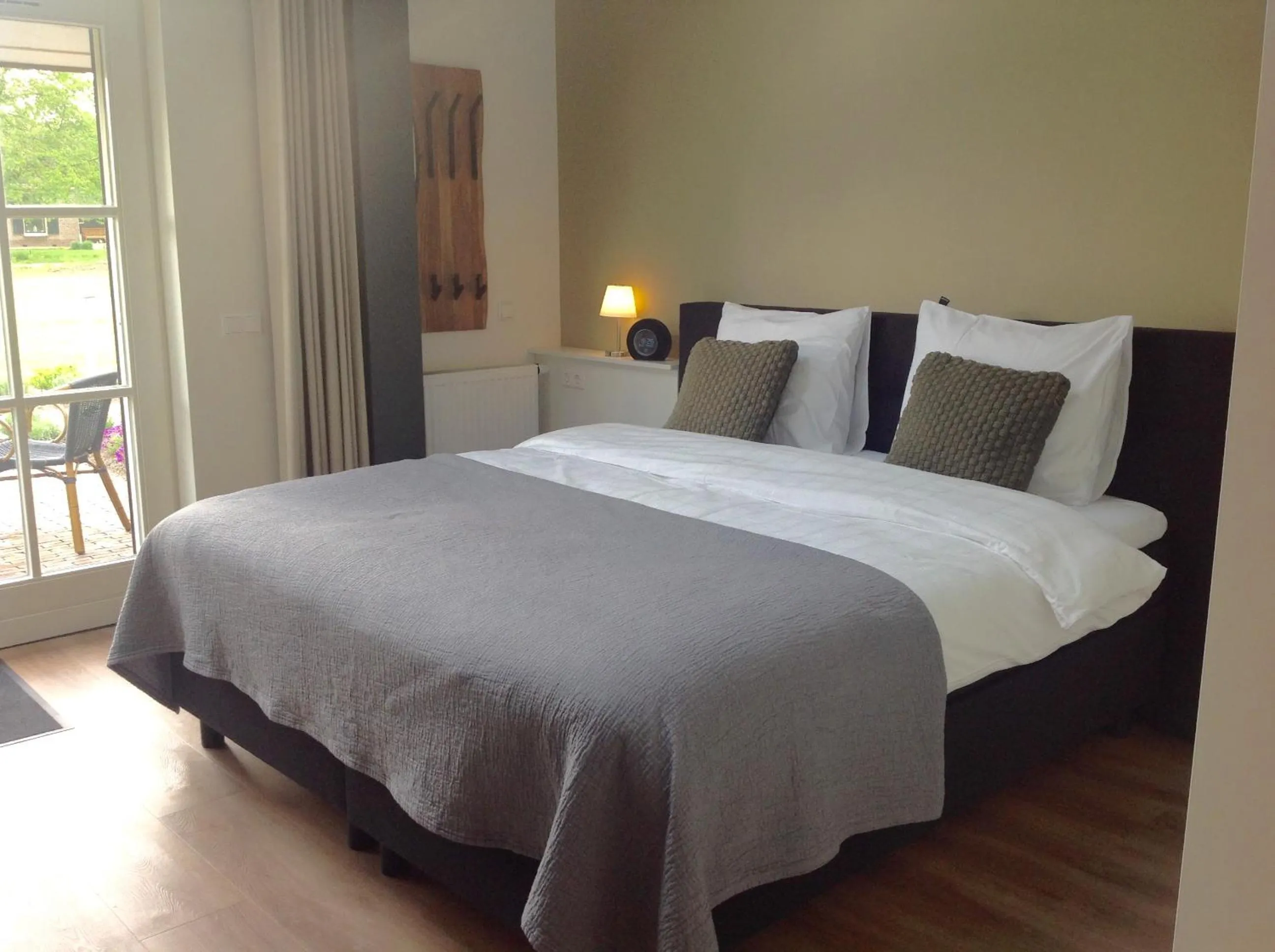 Bed in B&B De Veluwe Hoeve