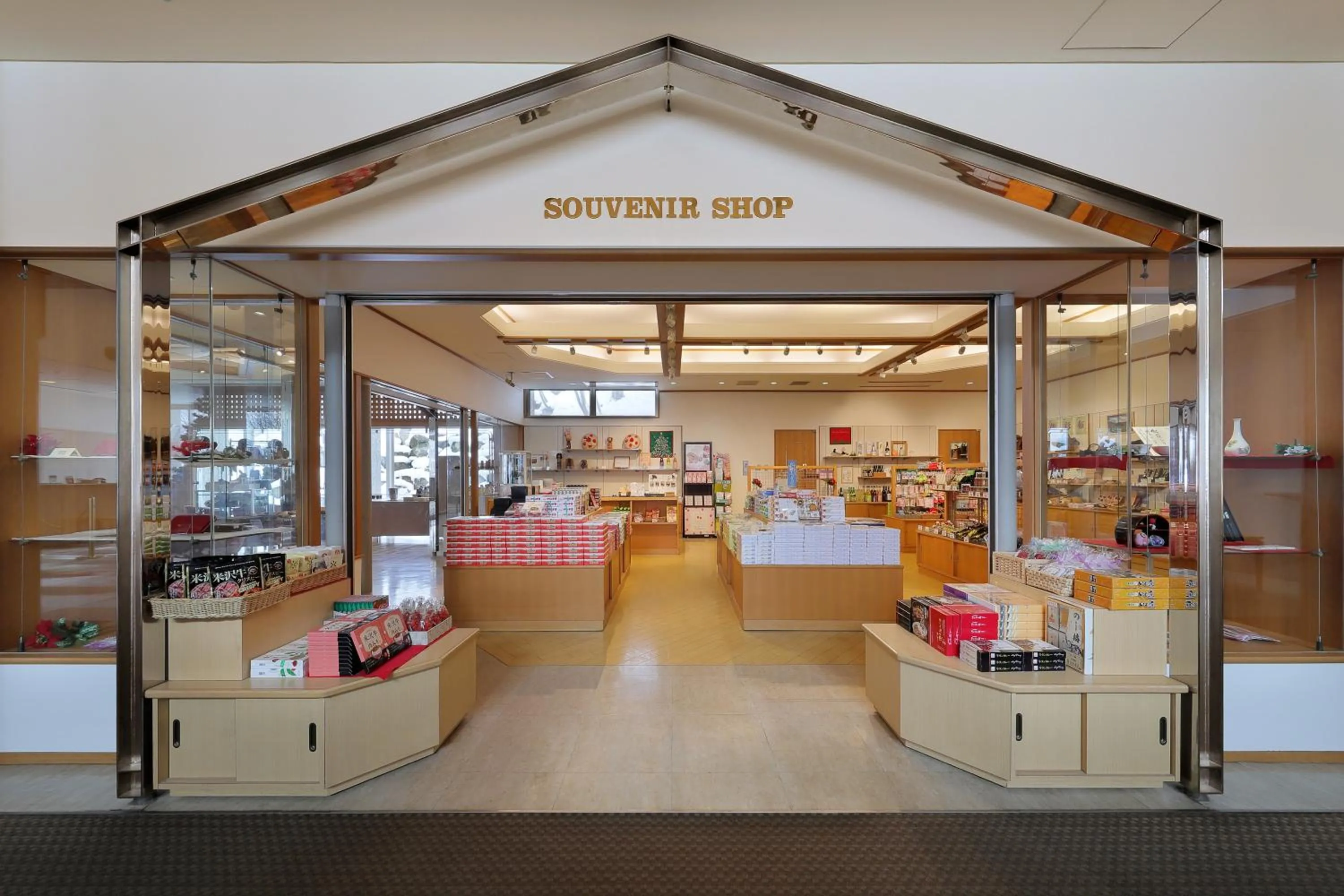 On-site shops in Zao Kokusai Hotel