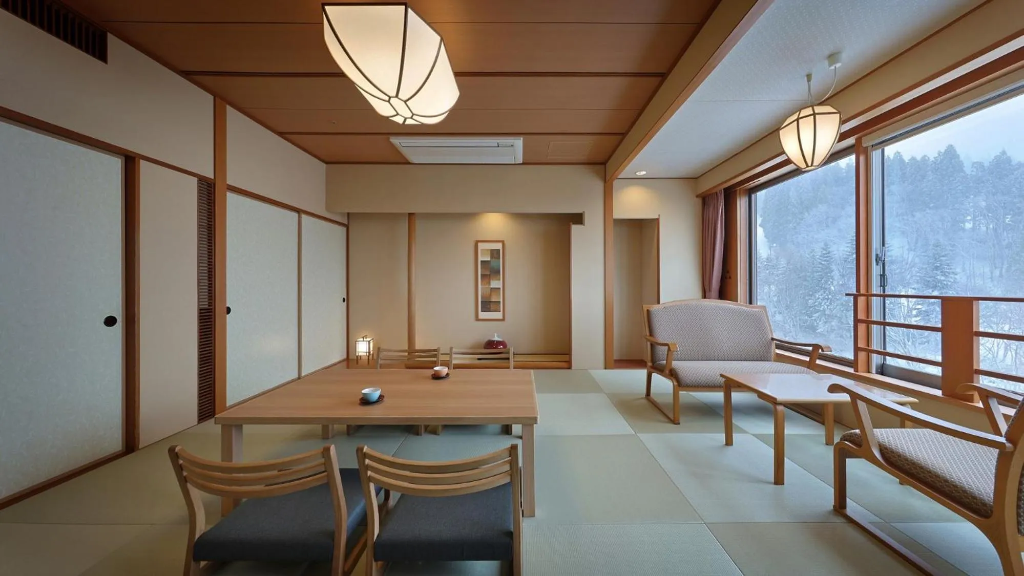 Photo of the whole room in Zao Kokusai Hotel