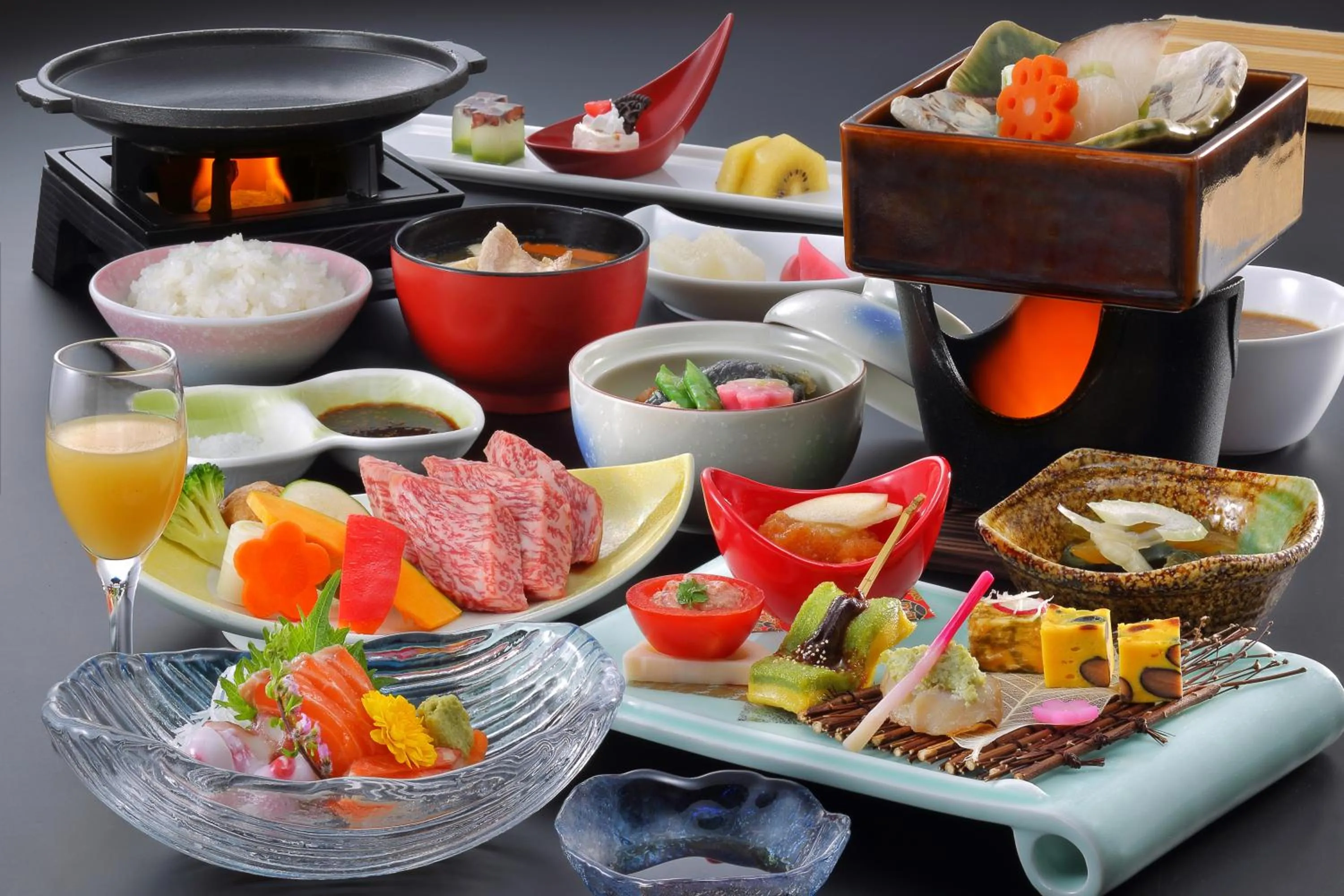 Food and drinks in Zao Kokusai Hotel