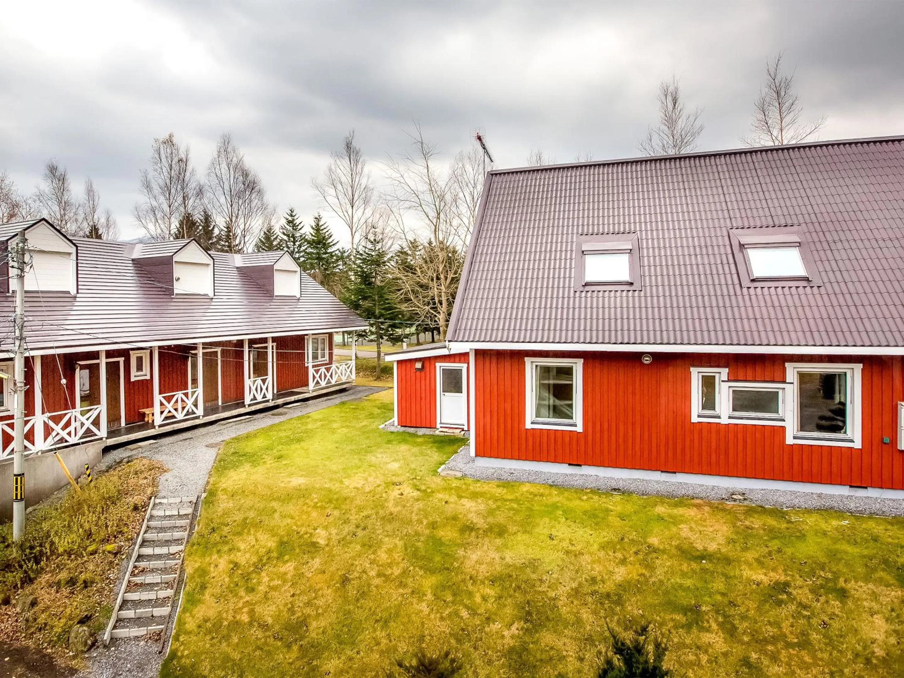 Property building in Rusutsu Lodges Pension Lilla Huset