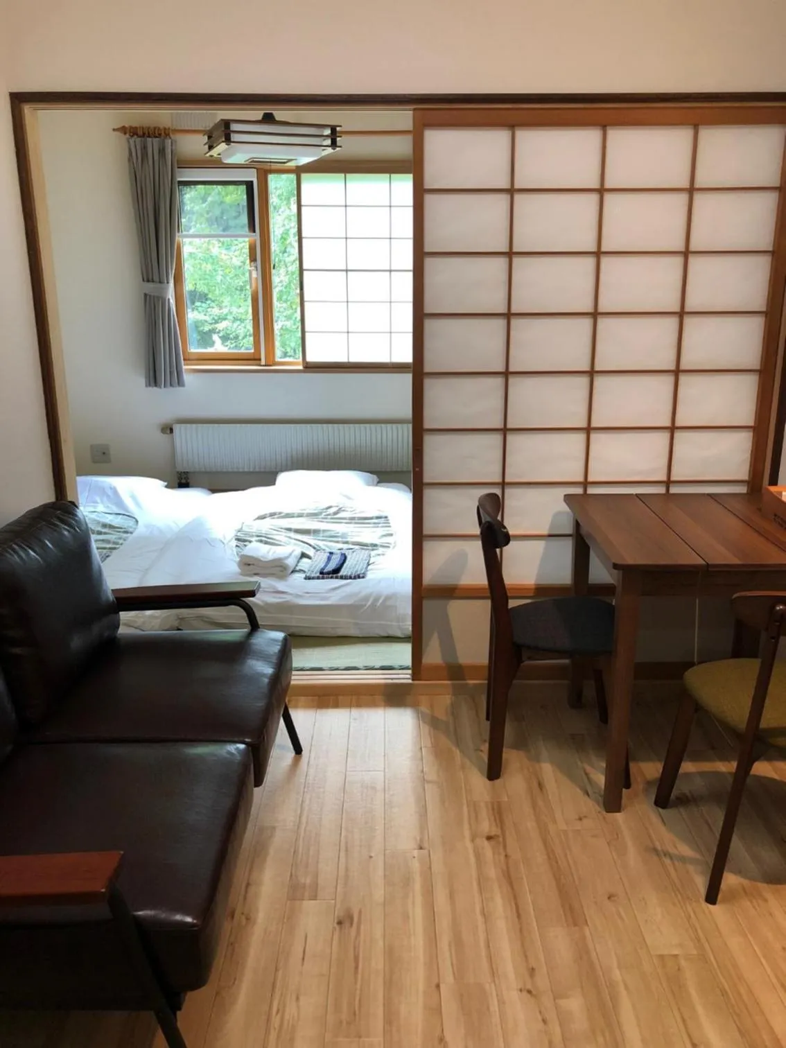 Photo of the whole room, Bed in Rusutsu Lodges Pension Lilla Huset