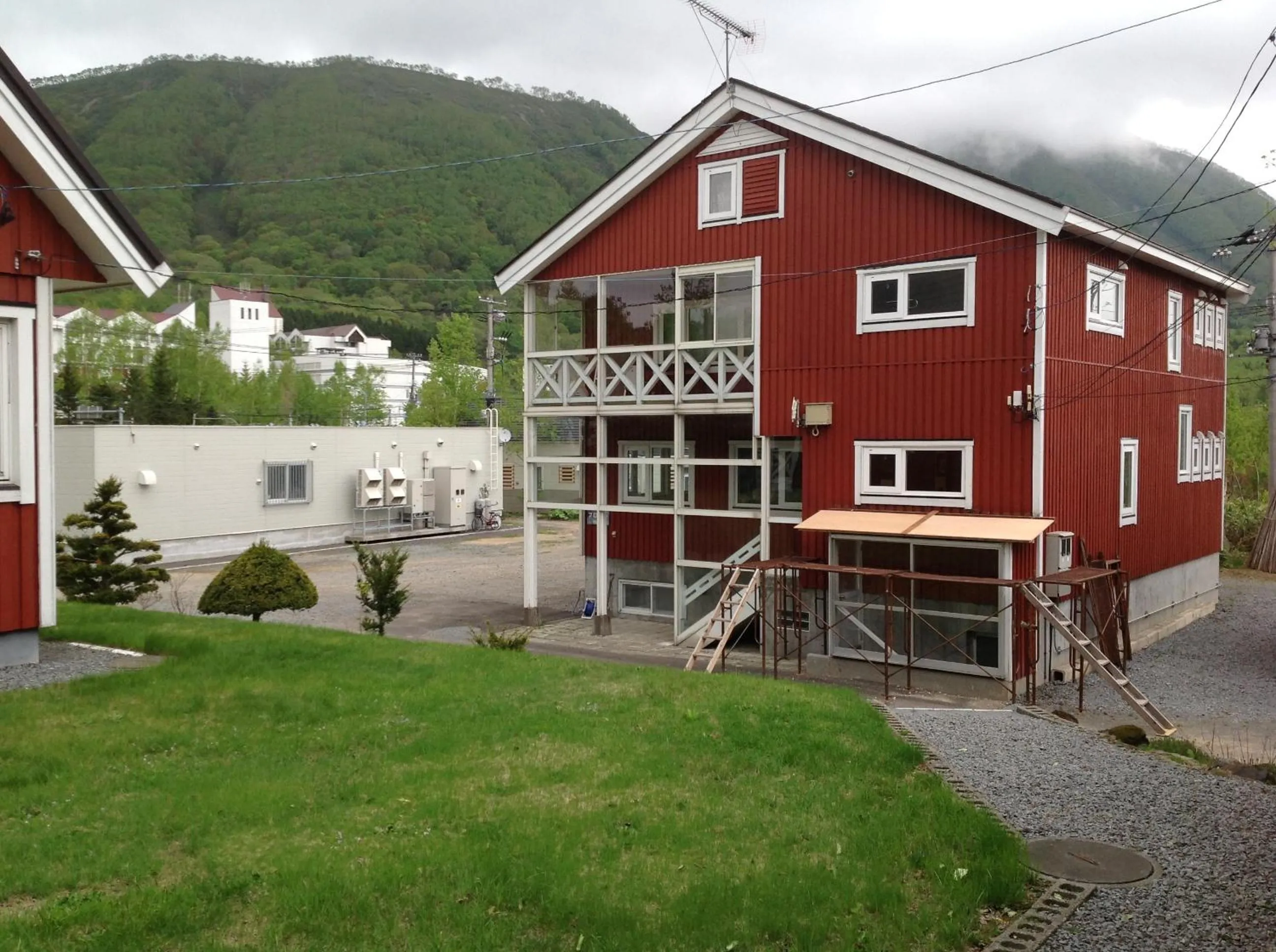 Property building in Rusutsu Lodges Pension Lilla Huset
