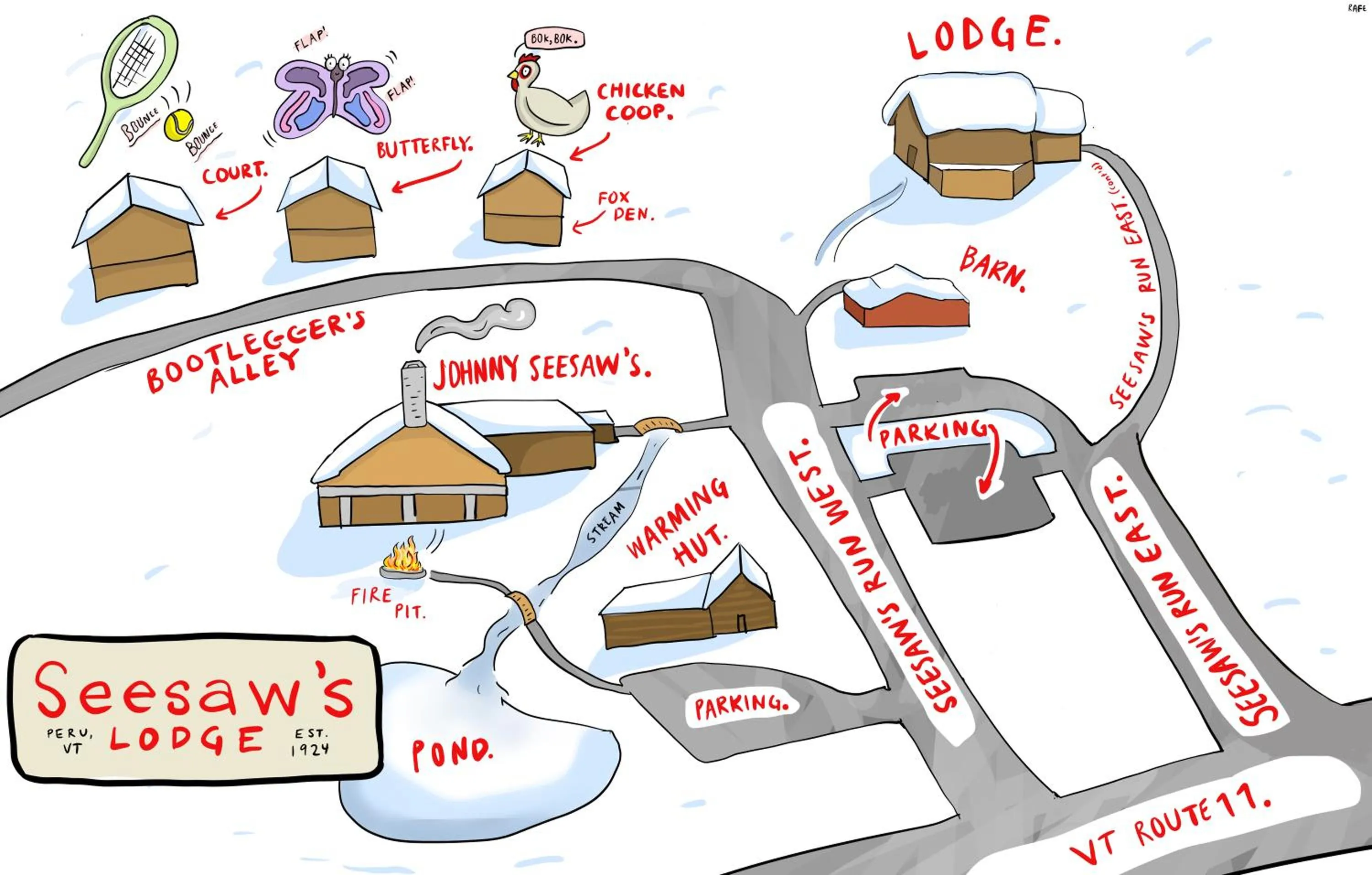 Property building in Seesaw's Lodge