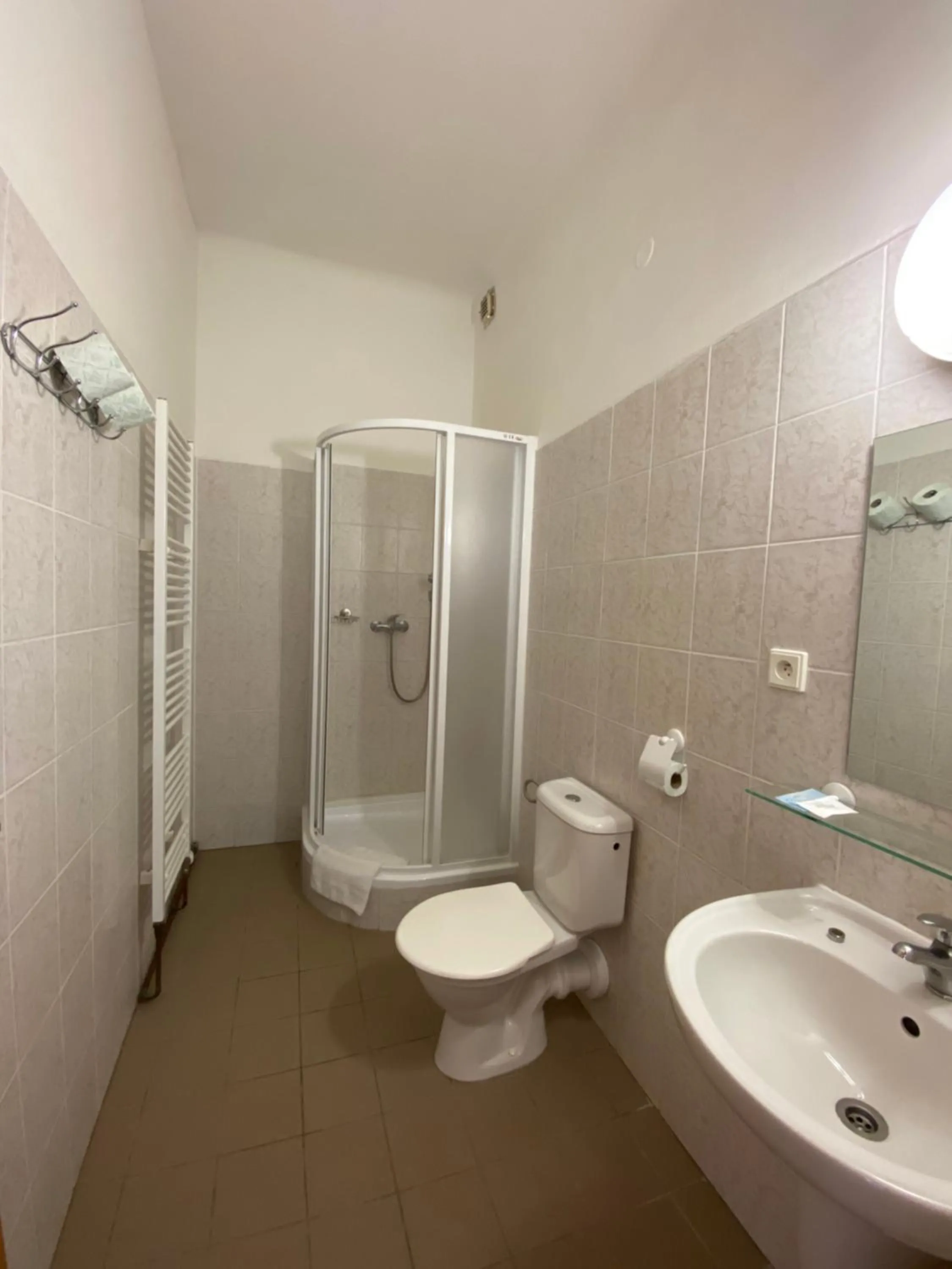 Bathroom in Hotel pod Šikmou Věží