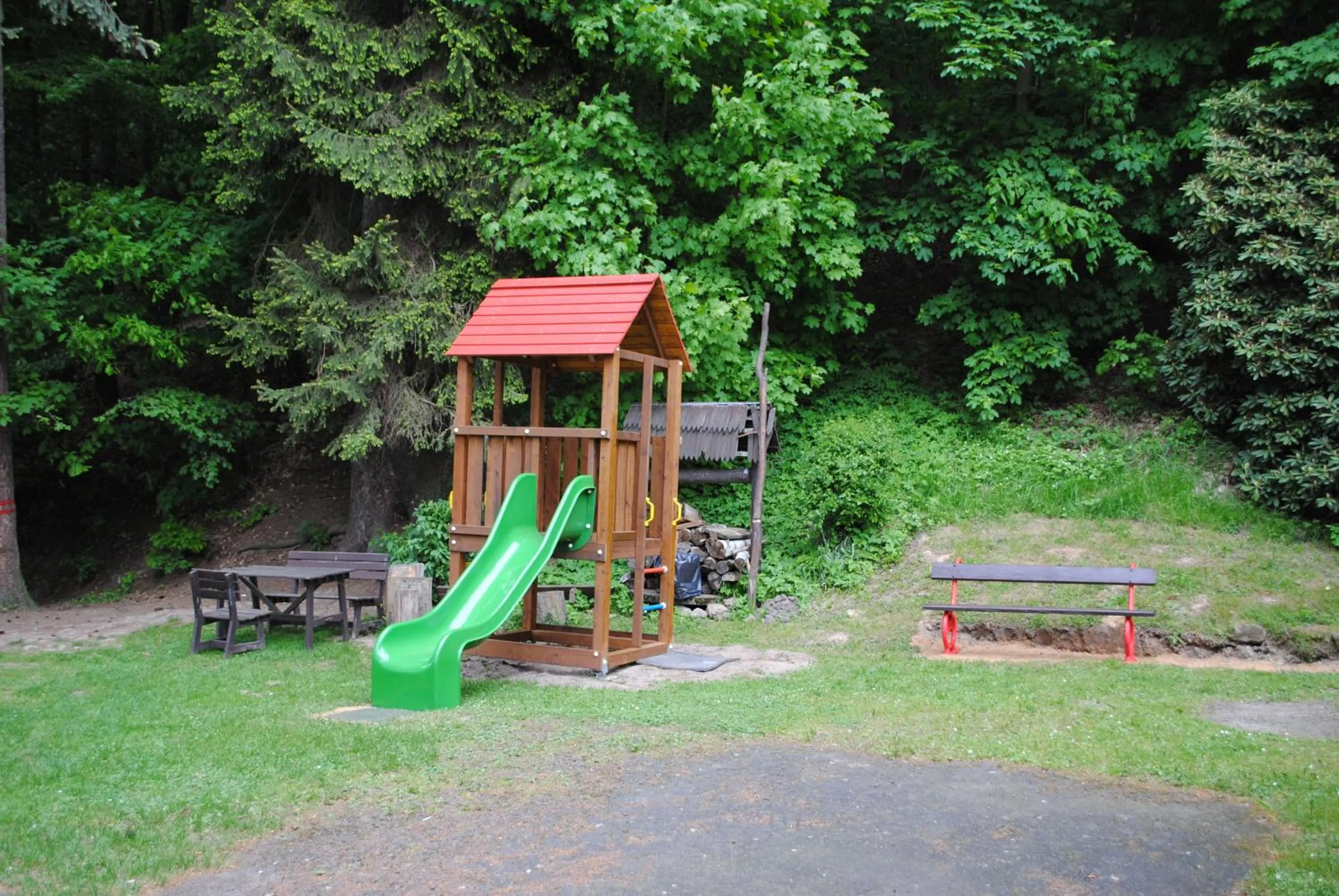 Children play ground in Hotel pod Šikmou Věží