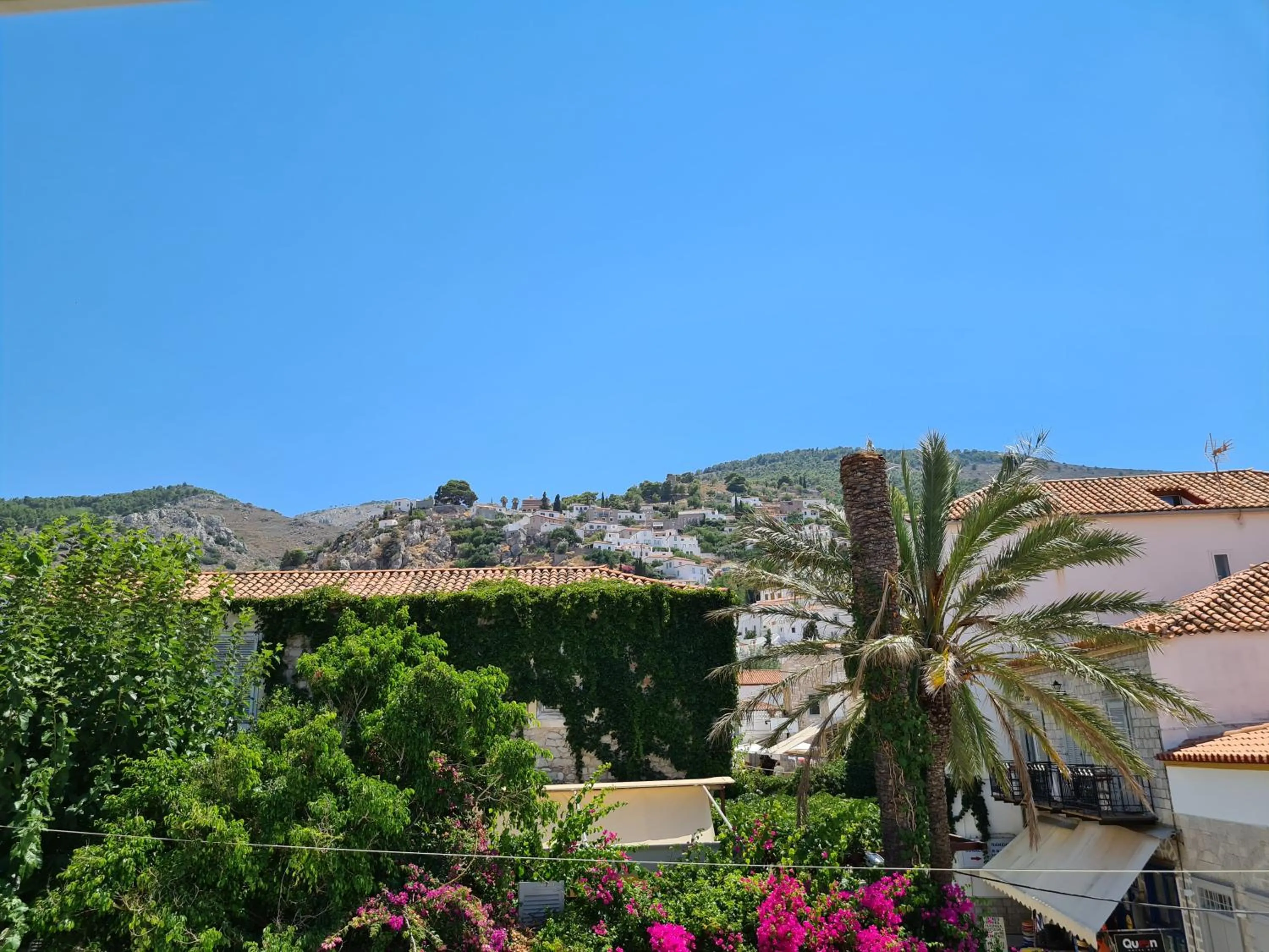 City view in Kirki Hydra