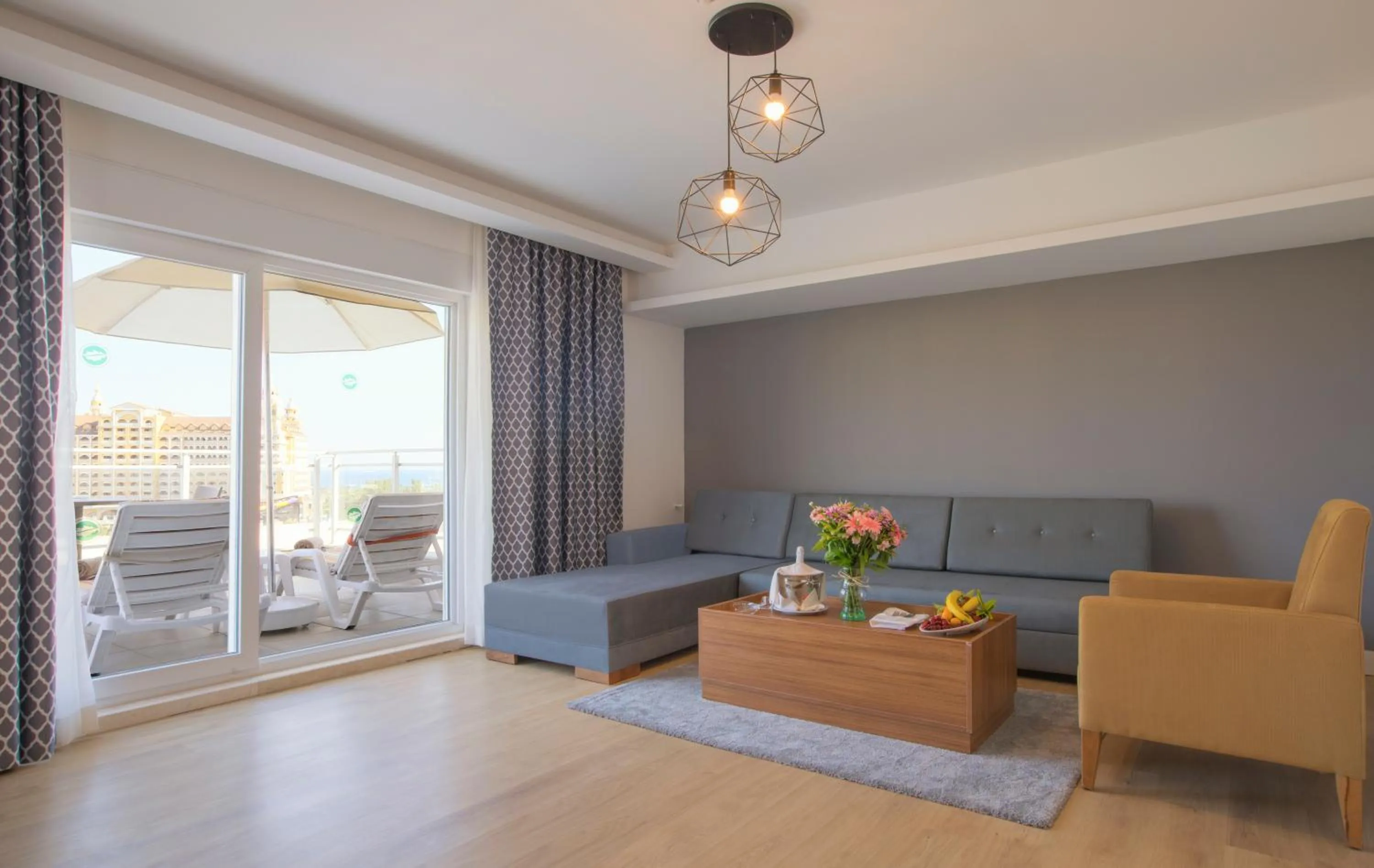 Living room in Greenwood Suites Resort