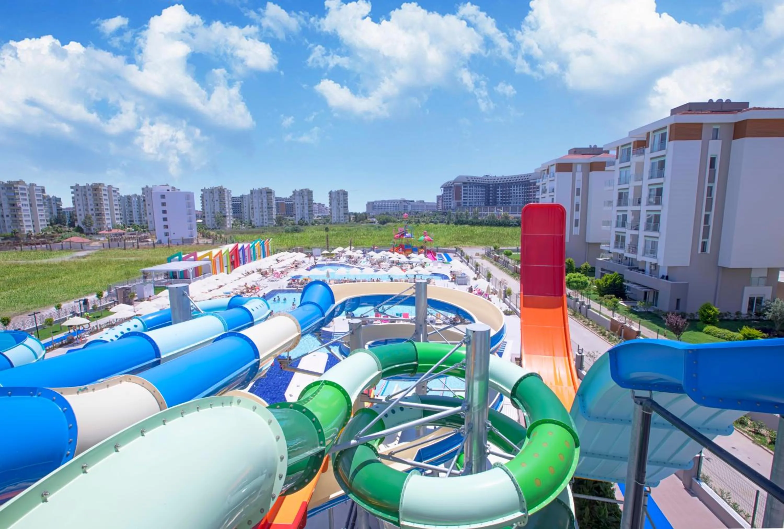 Swimming pool in Greenwood Suites Resort