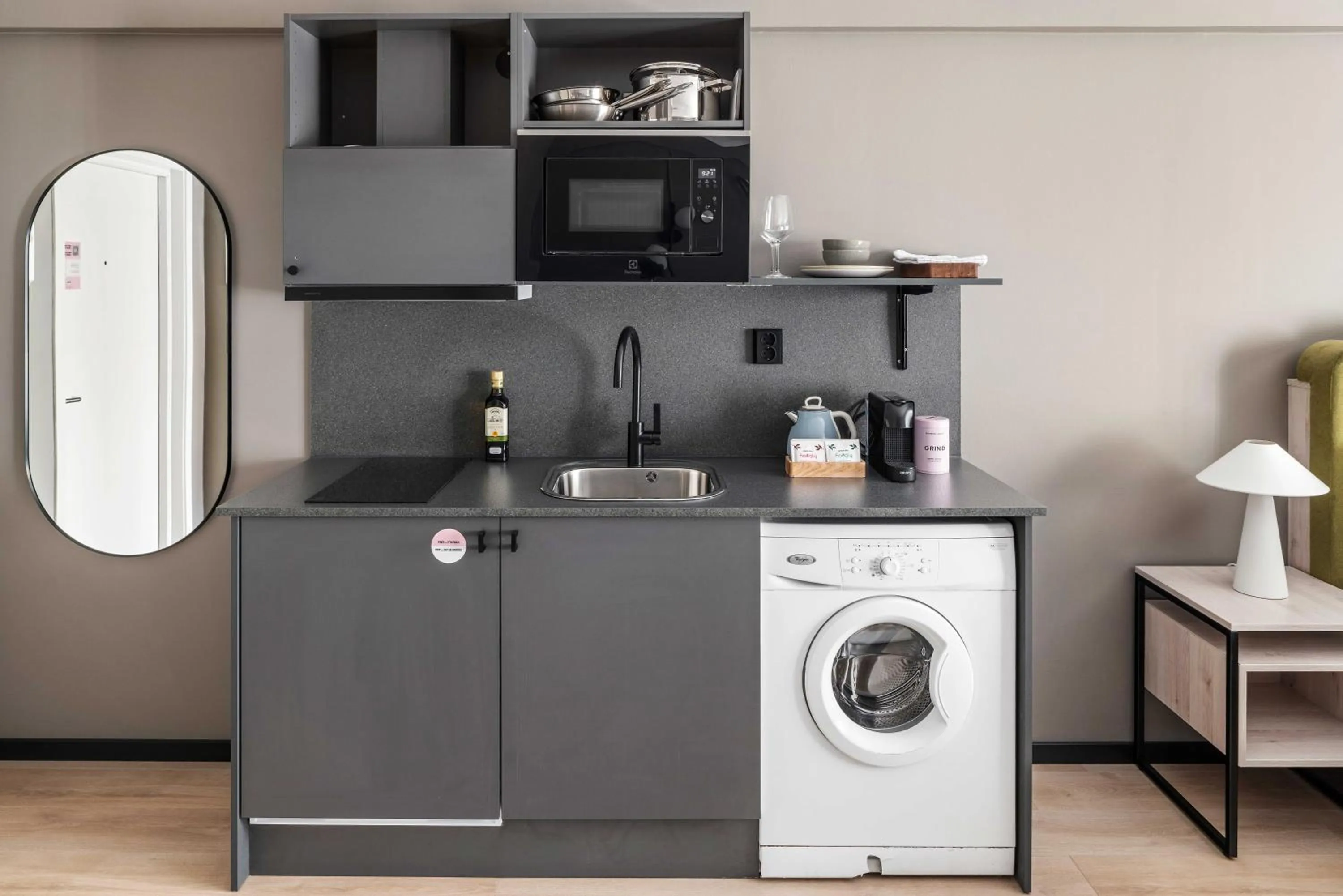 Kitchen or kitchenette in Numa I Hallen Apartments