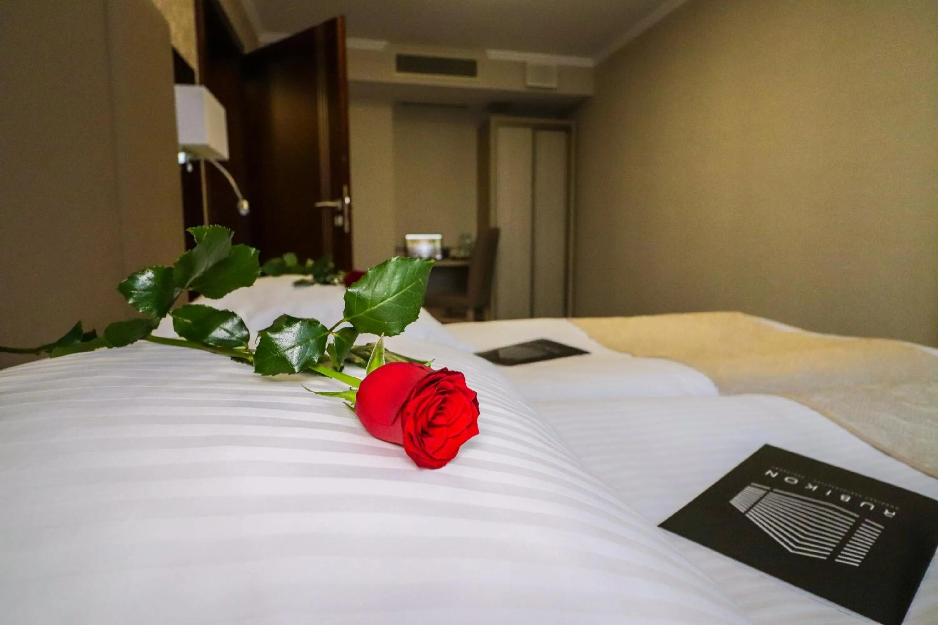 Bed in Kompleks restauracyjno-noclegowy Rubikon