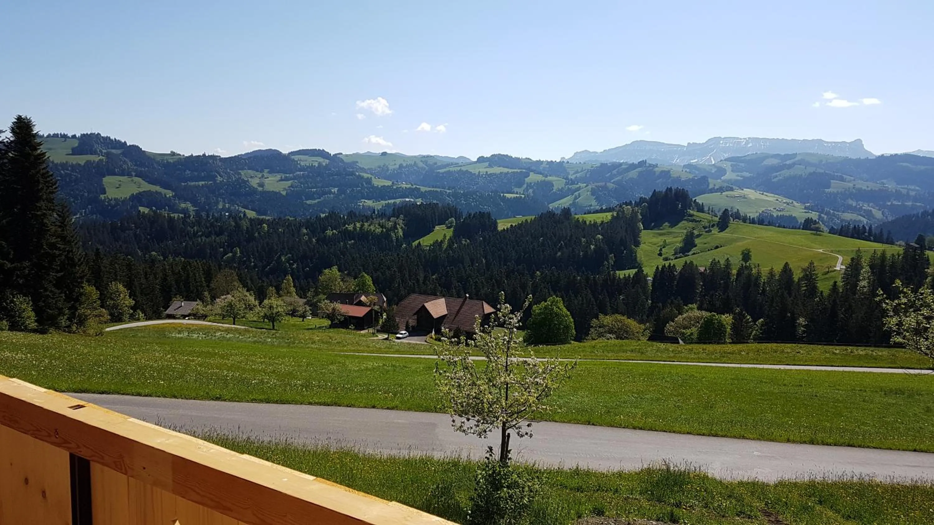 View (from property/room) in b&b krättli