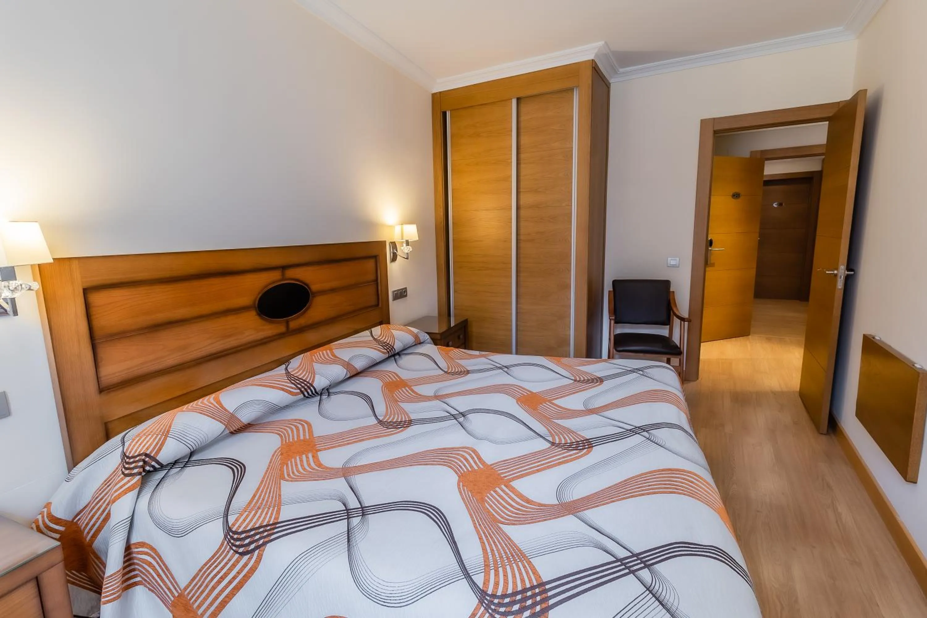 Bedroom, Bed in Apartamentos & casas rurales Santo Domingo de Silos