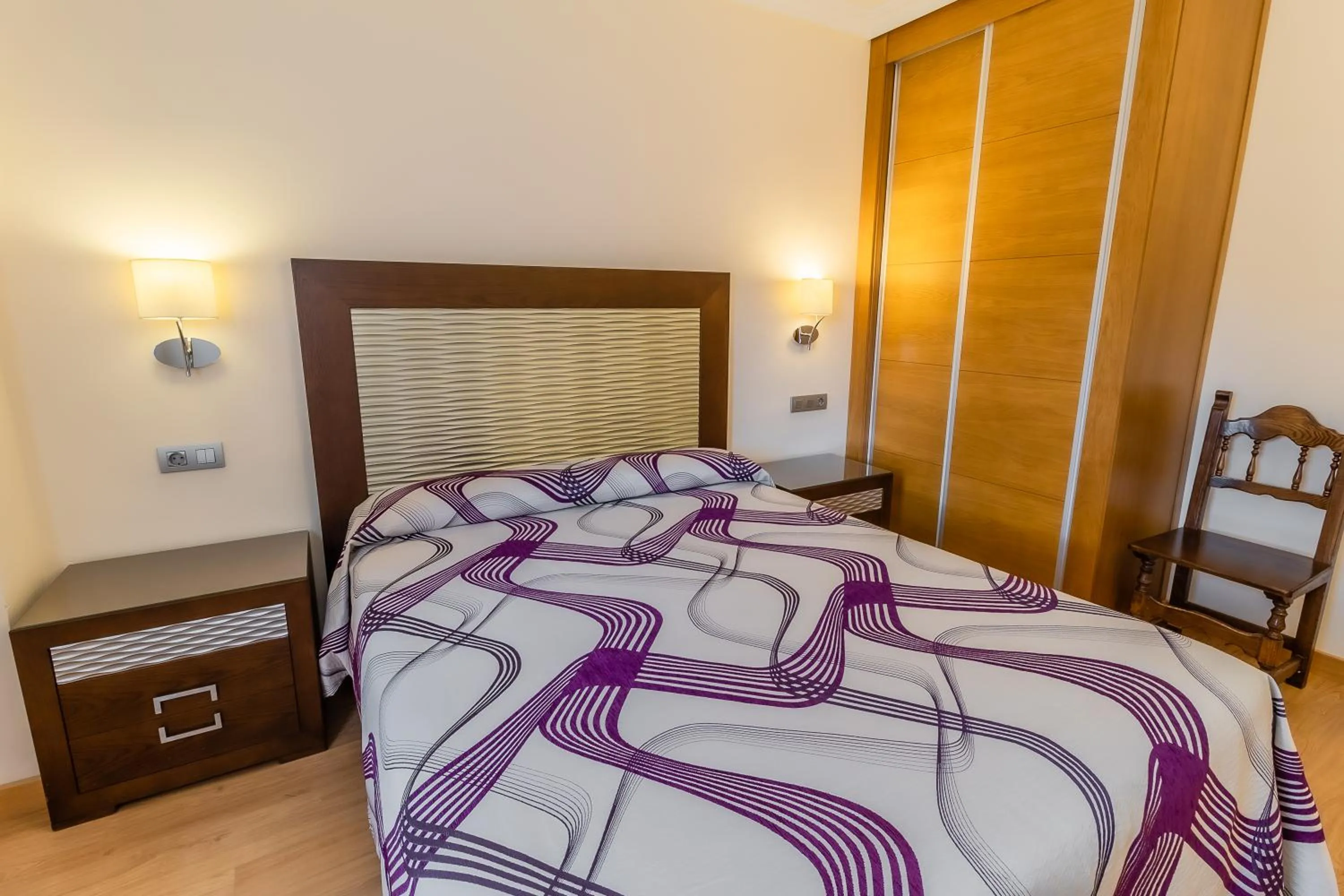 Bedroom, Bed in Apartamentos & casas rurales Santo Domingo de Silos