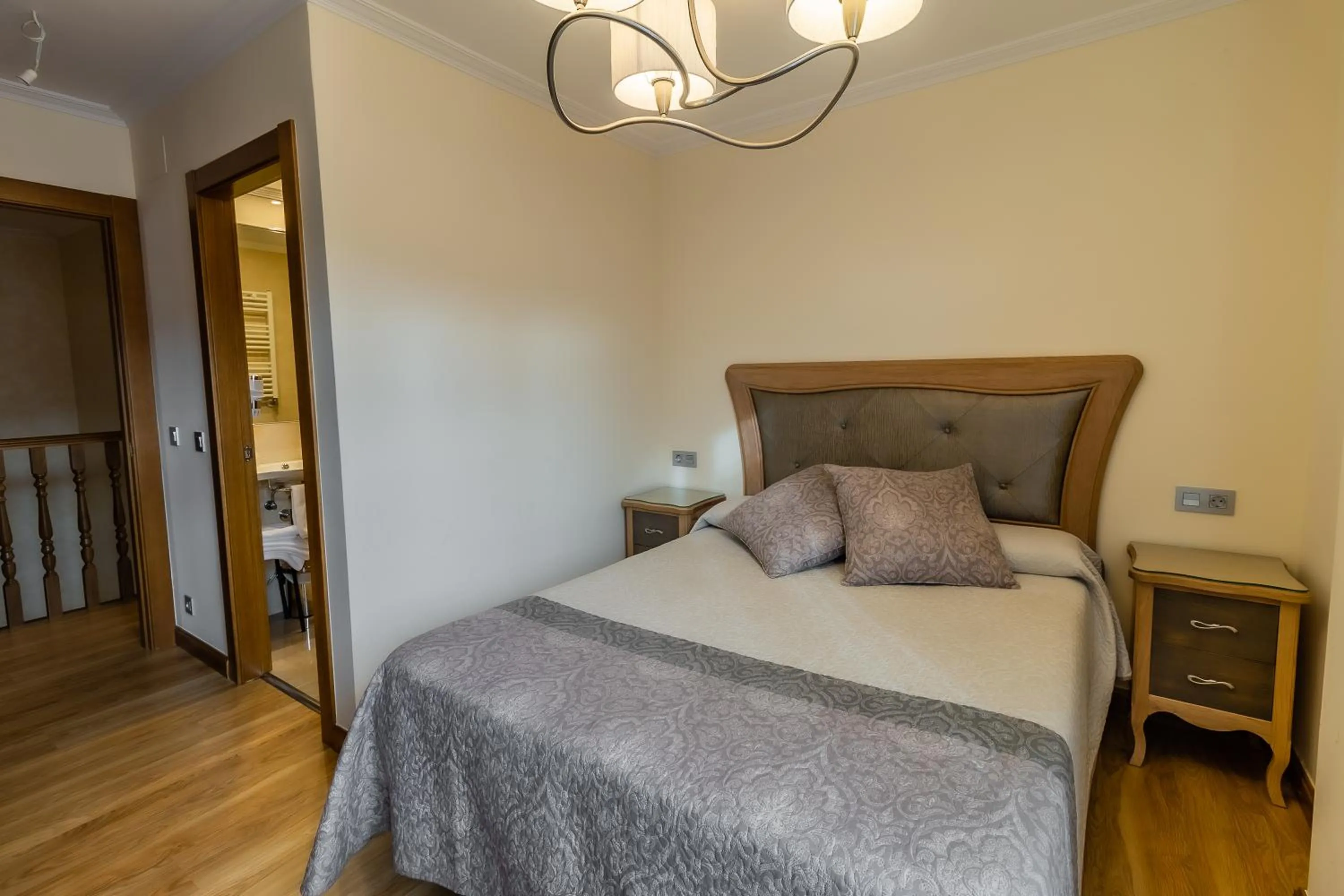 Bedroom, Bed in Apartamentos & casas rurales Santo Domingo de Silos