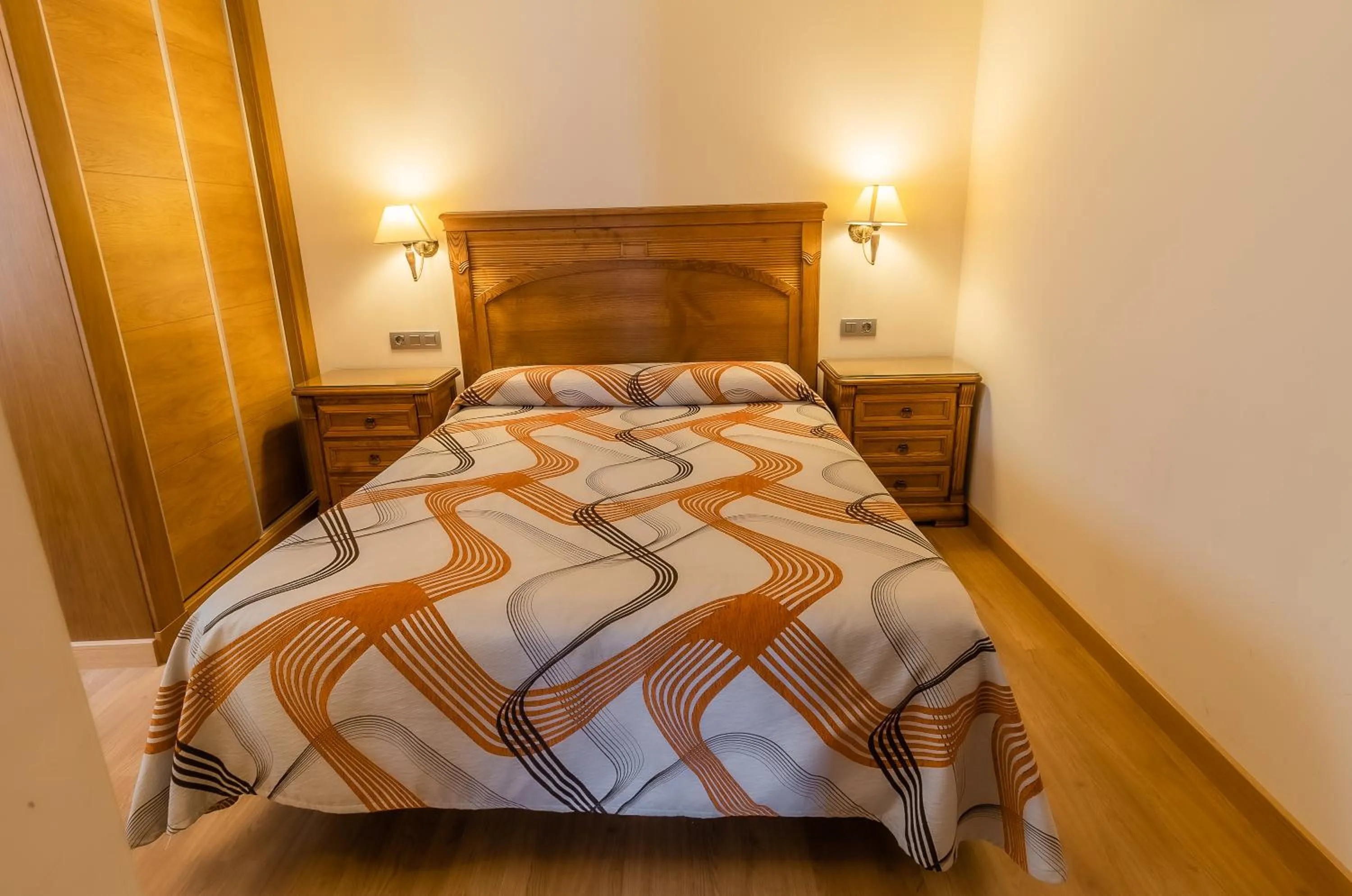 Bedroom, Bed in Apartamentos & casas rurales Santo Domingo de Silos