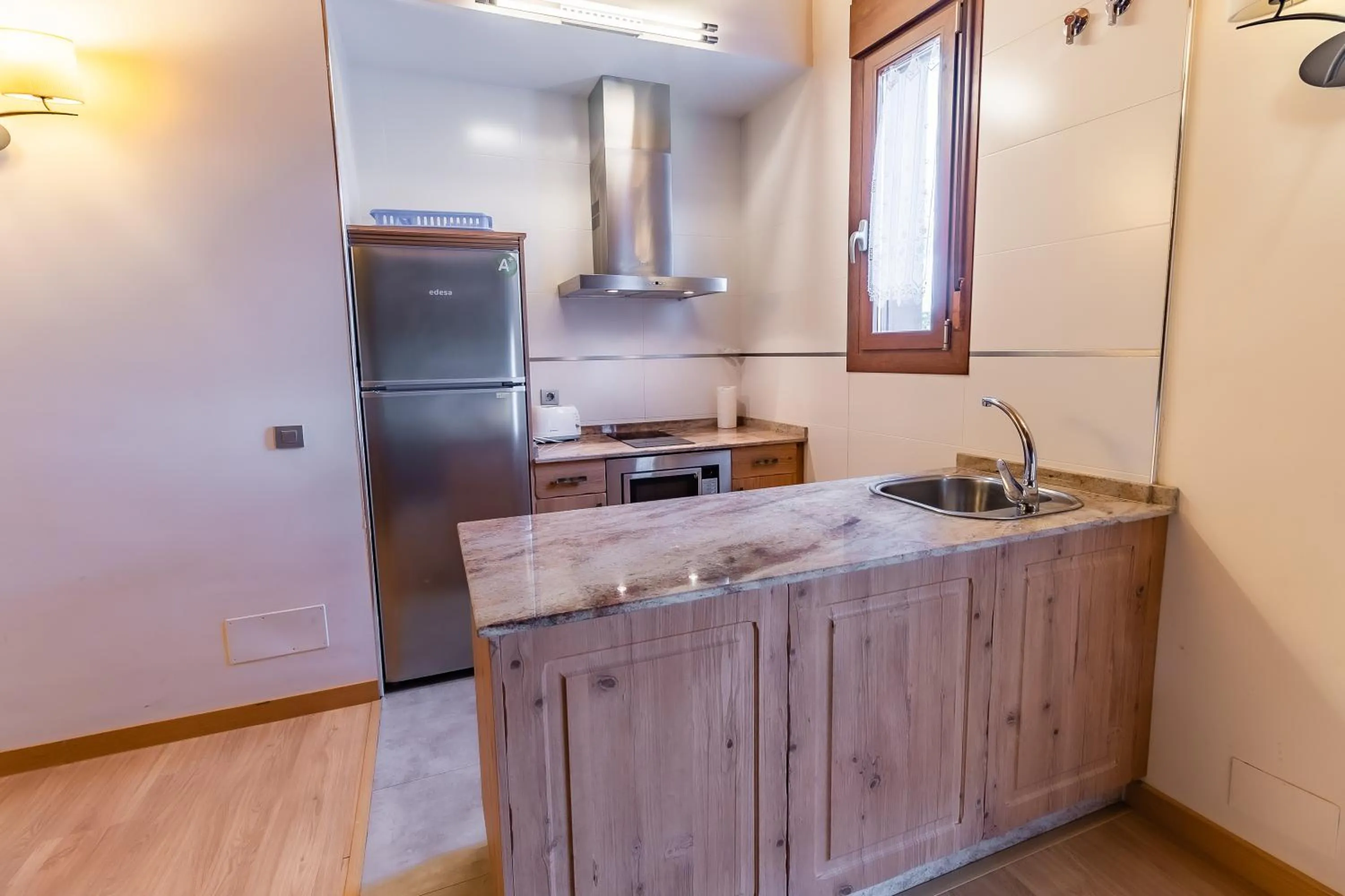 kitchen in Apartamentos & casas rurales Santo Domingo de Silos