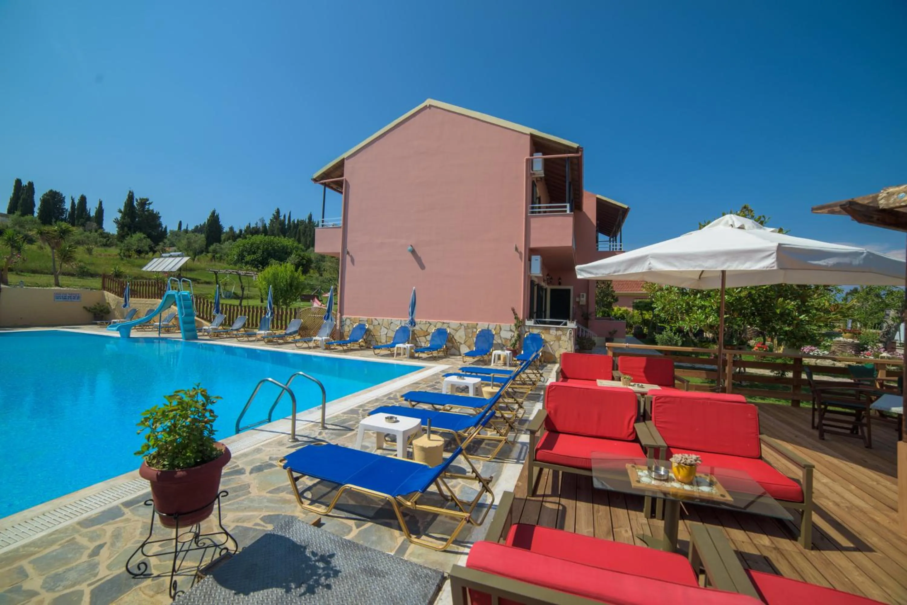 Lounge or bar in Othonas Apartments