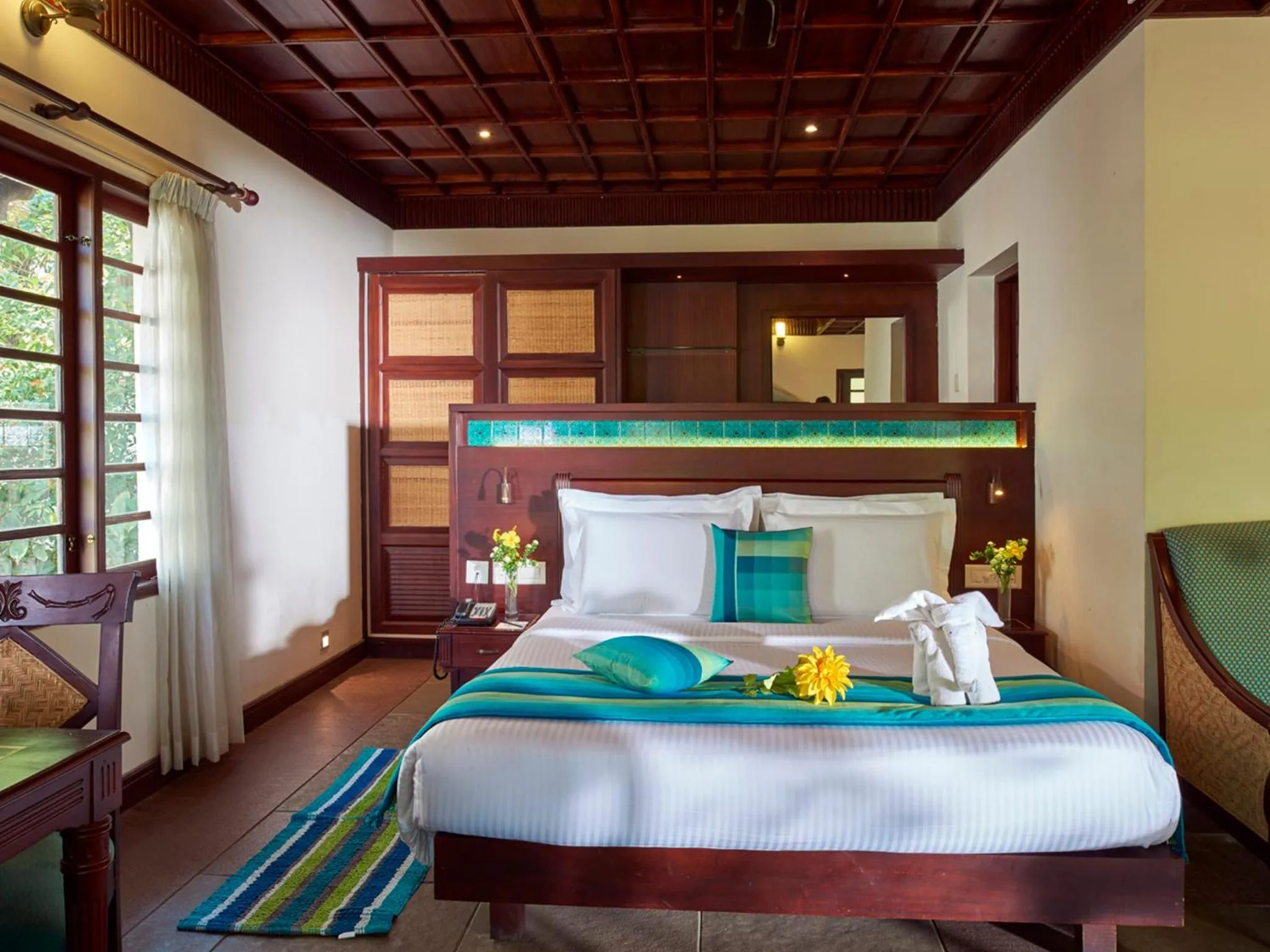 Bed in Club Mahindra Cherai Beach