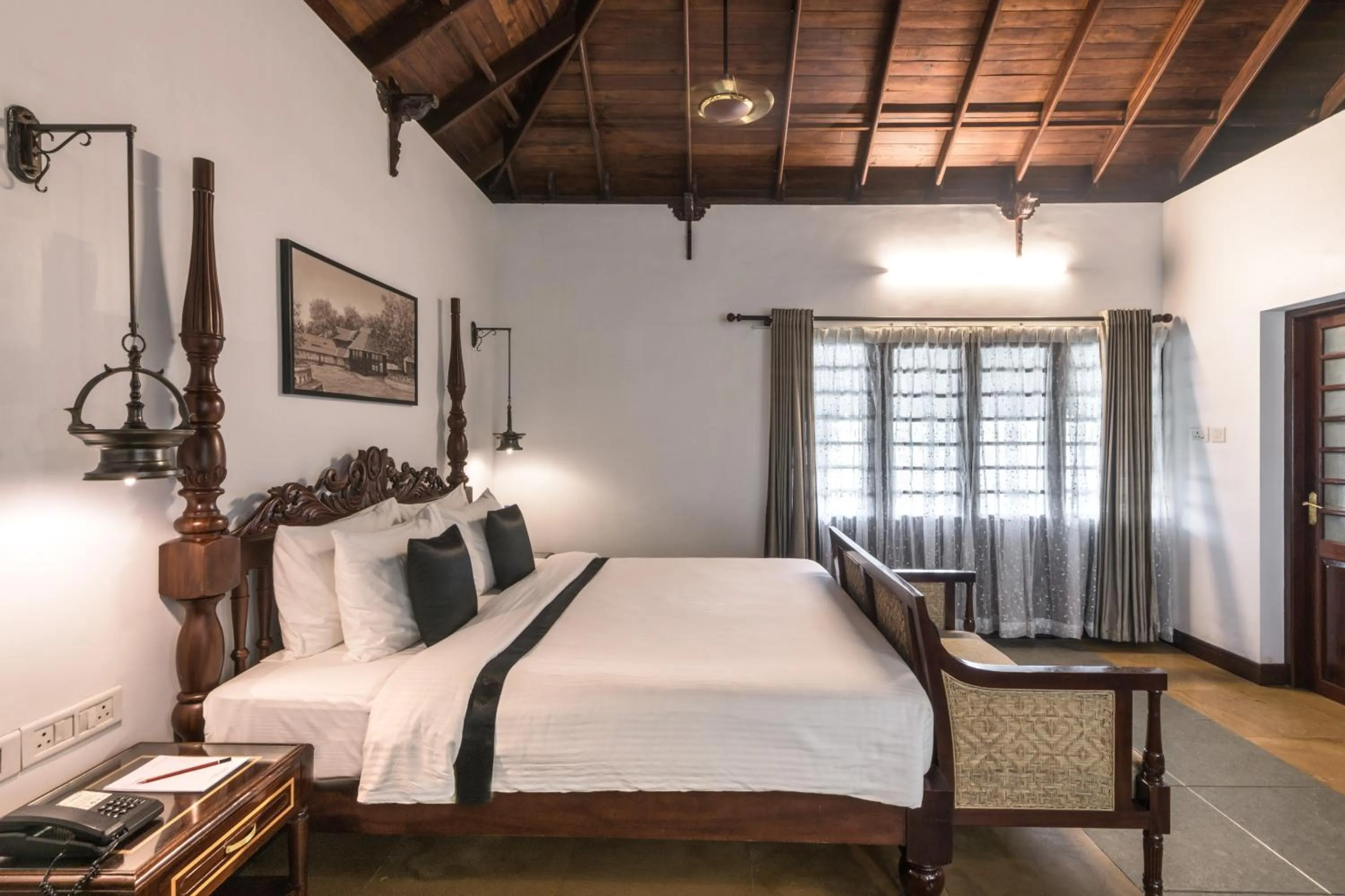 Bed in Club Mahindra Cherai Beach